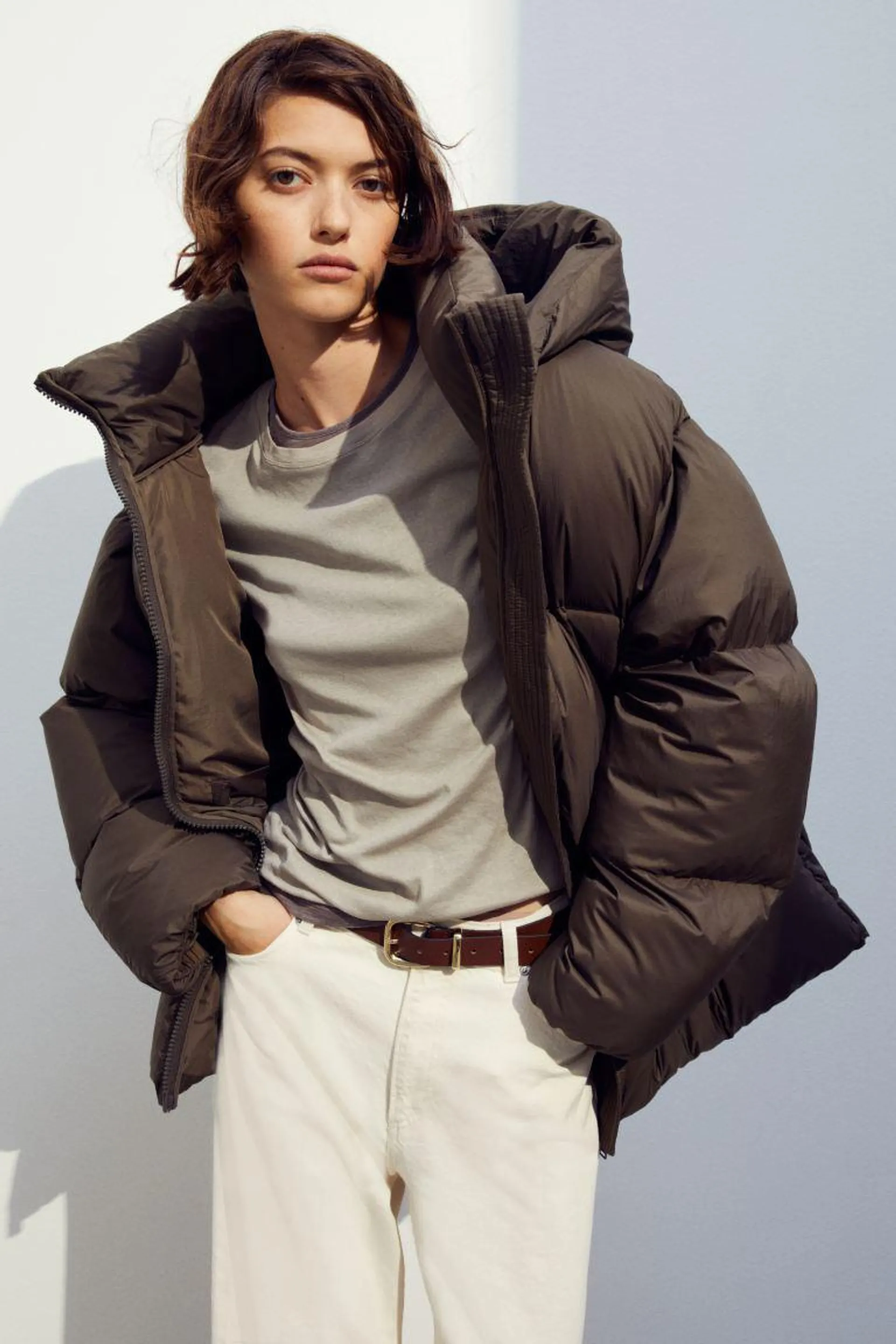 Oversized puffer jacket