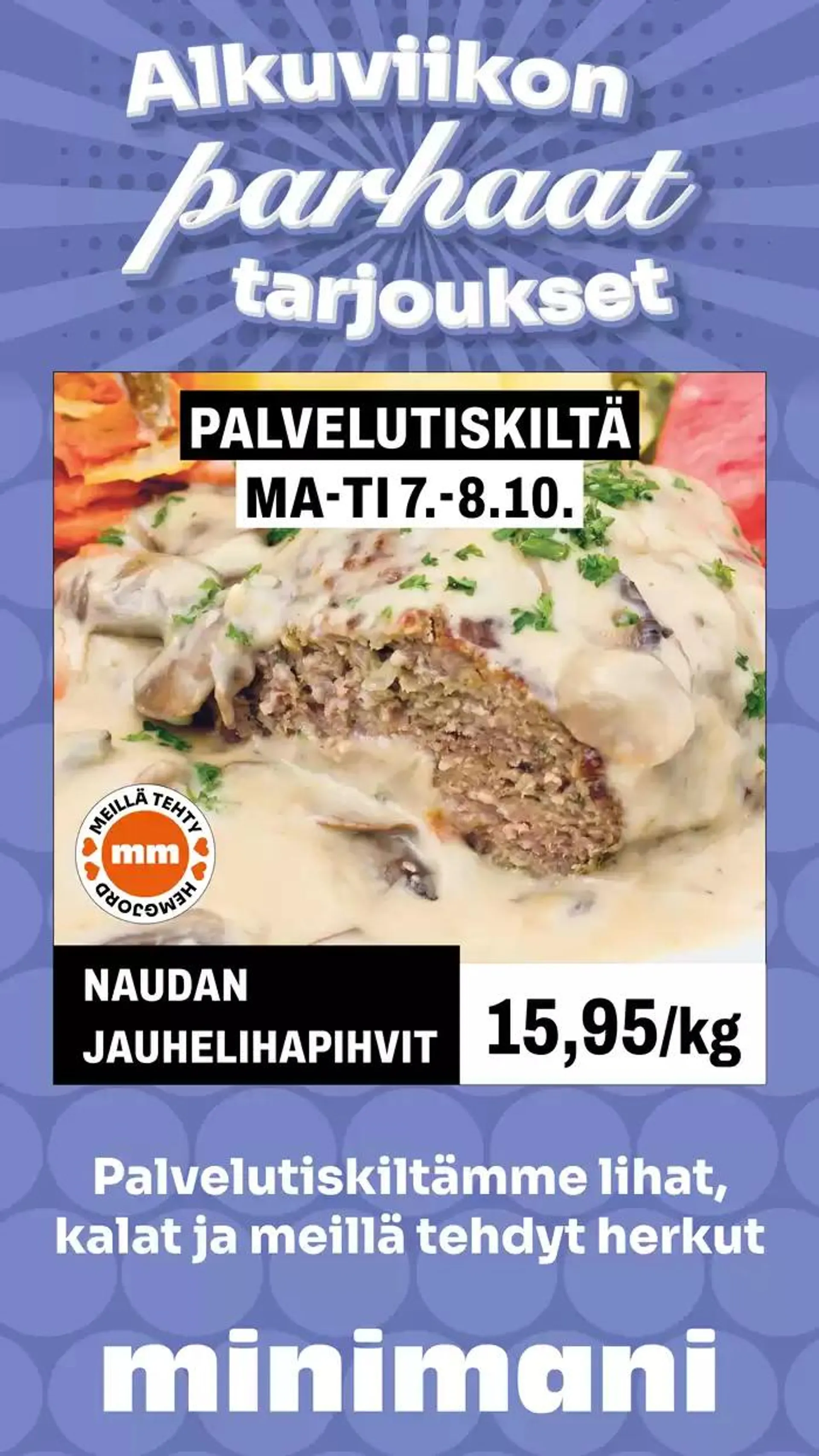 Laaja valikoima tarjouksia voimassa alkaen 7. lokakuuta - 21. lokakuuta 2024 - Tarjouslehti sivu 4