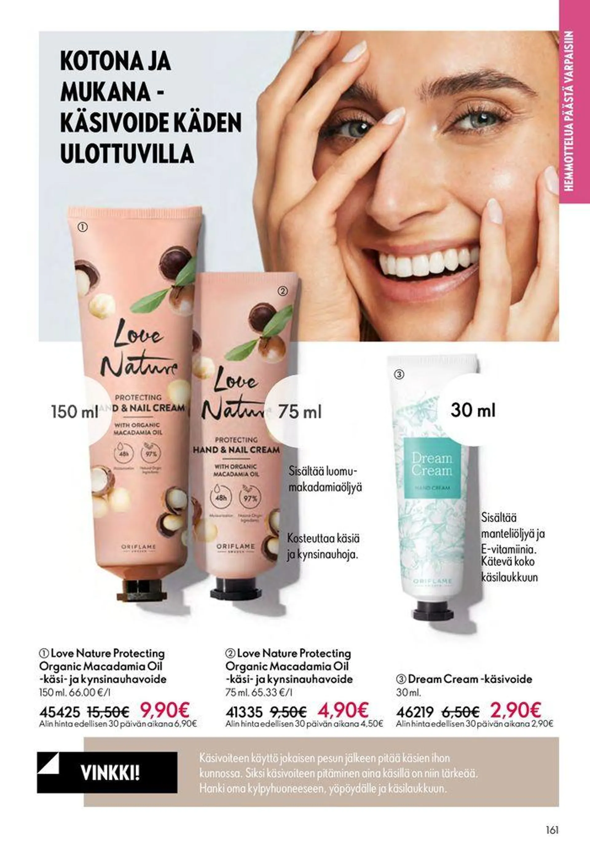 Oriflame tarjoukset voimassa alkaen 22. elokuuta - 5. syyskuuta 2024 - Tarjouslehti sivu 161