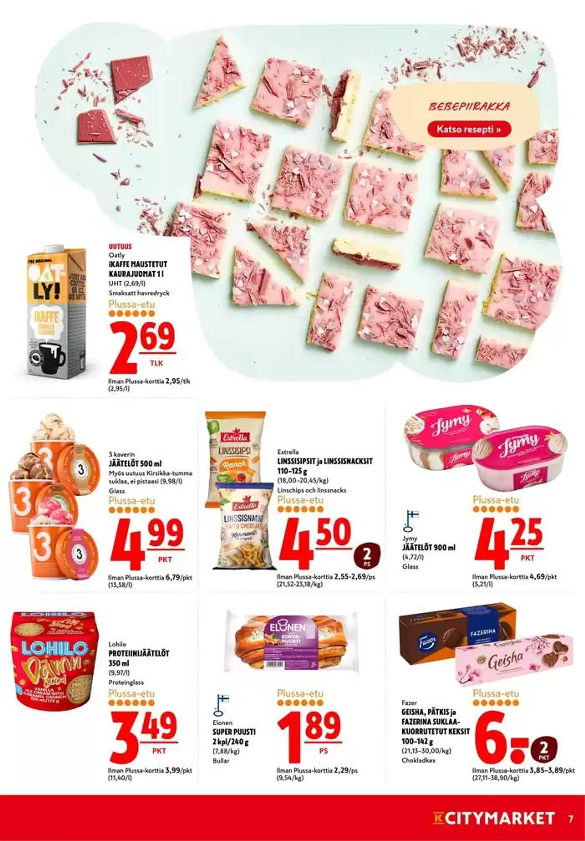 K-citymarket tarjoukset voimassa alkaen 13. helmikuuta - 27. helmikuuta 2025 - Tarjouslehti sivu 7