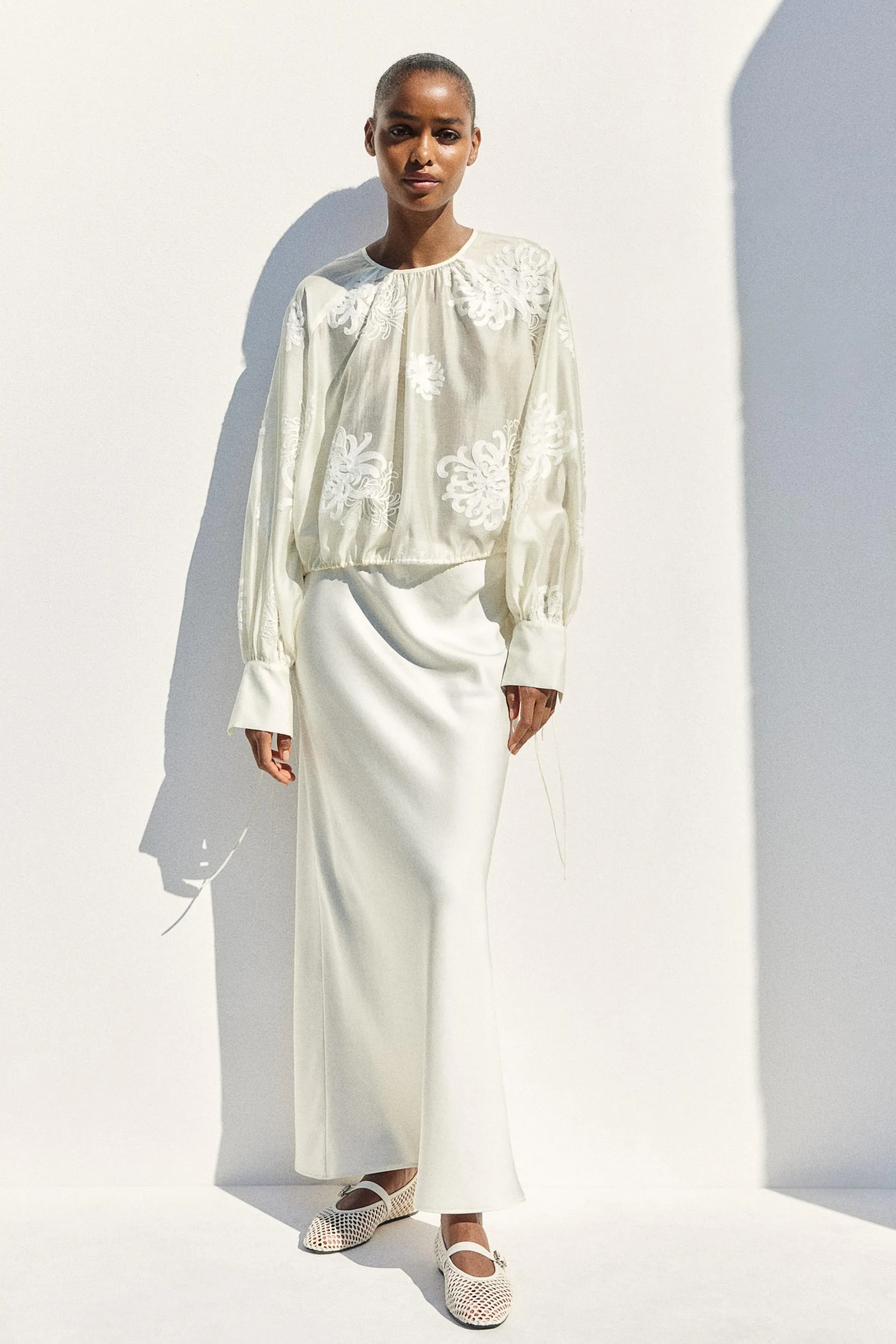 Embroidered blouse