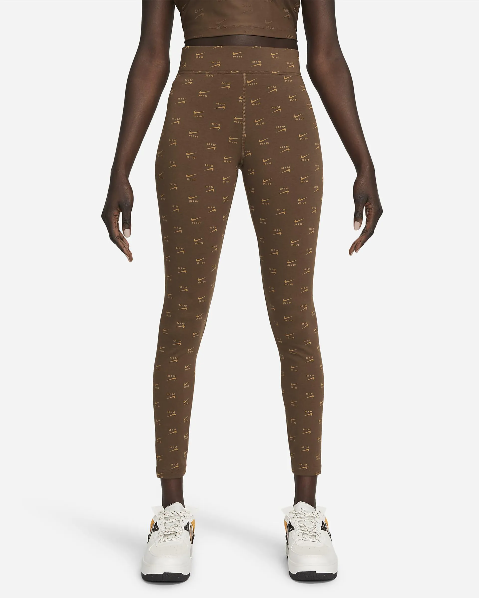 Women's High-Waisted Printed Leggings