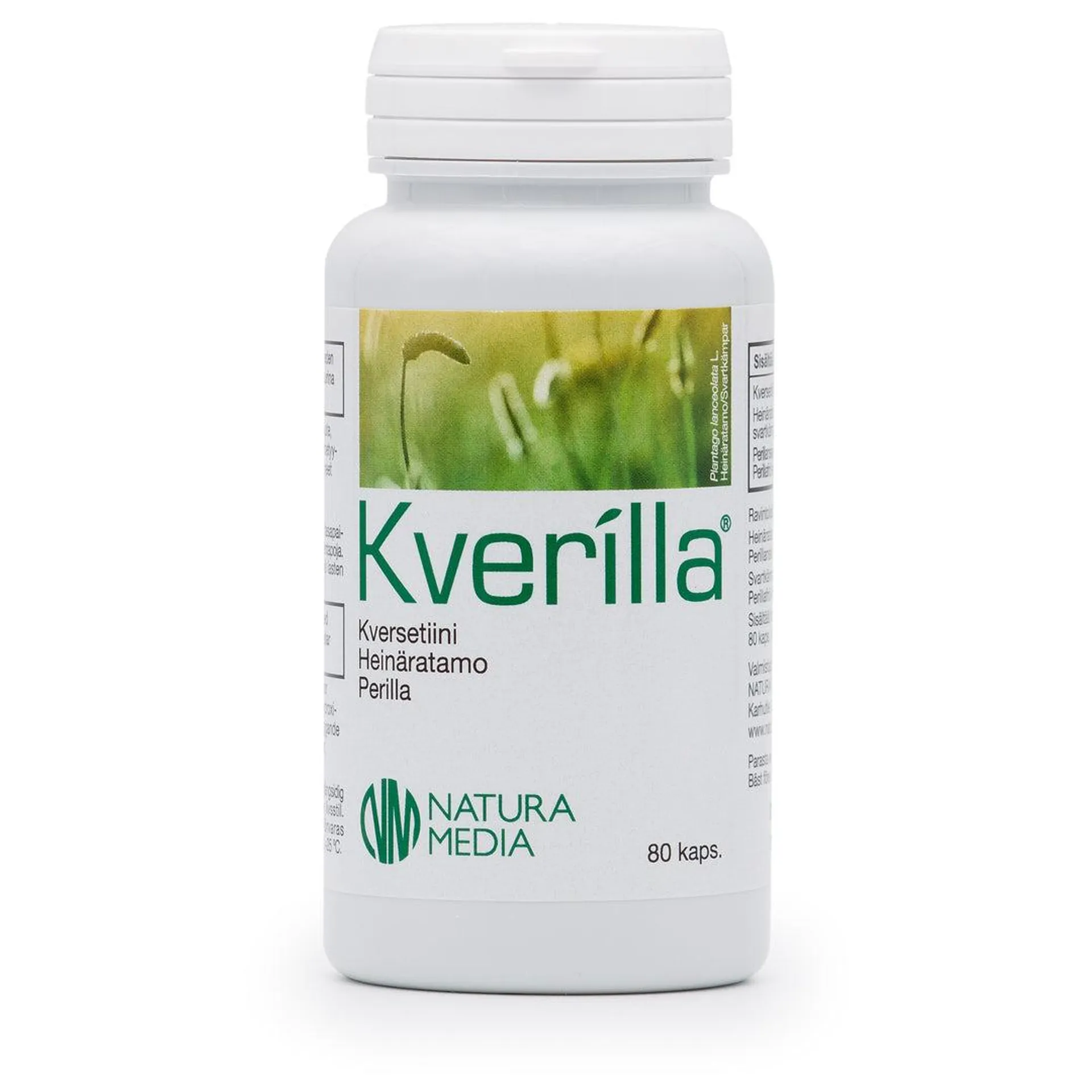 Kverilla - kversetiini, perillansiemenuute, Plantagouute 56 g