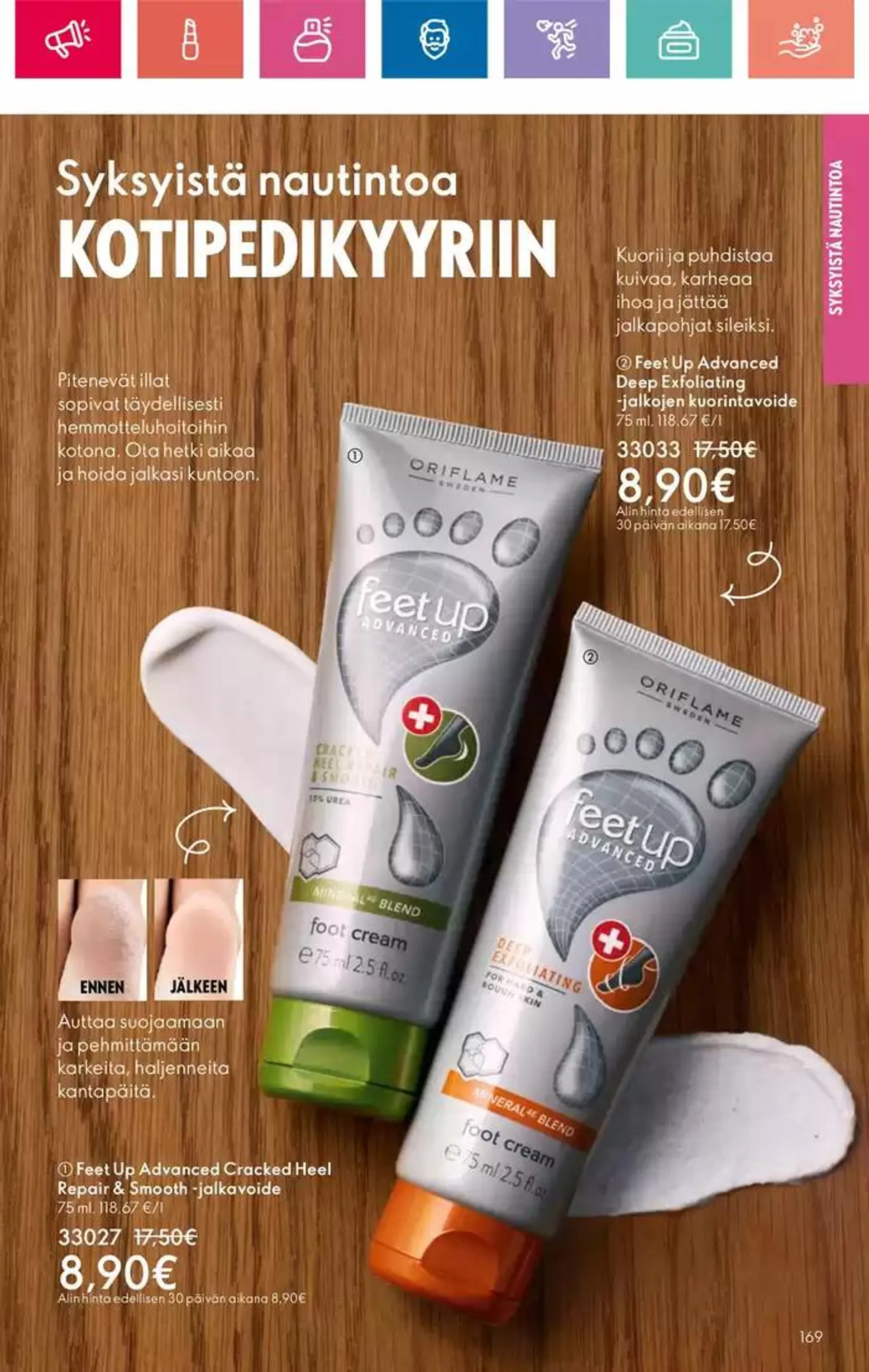 Oriflame tarjoukset voimassa alkaen 24. lokakuuta - 7. marraskuuta 2024 - Tarjouslehti sivu 169