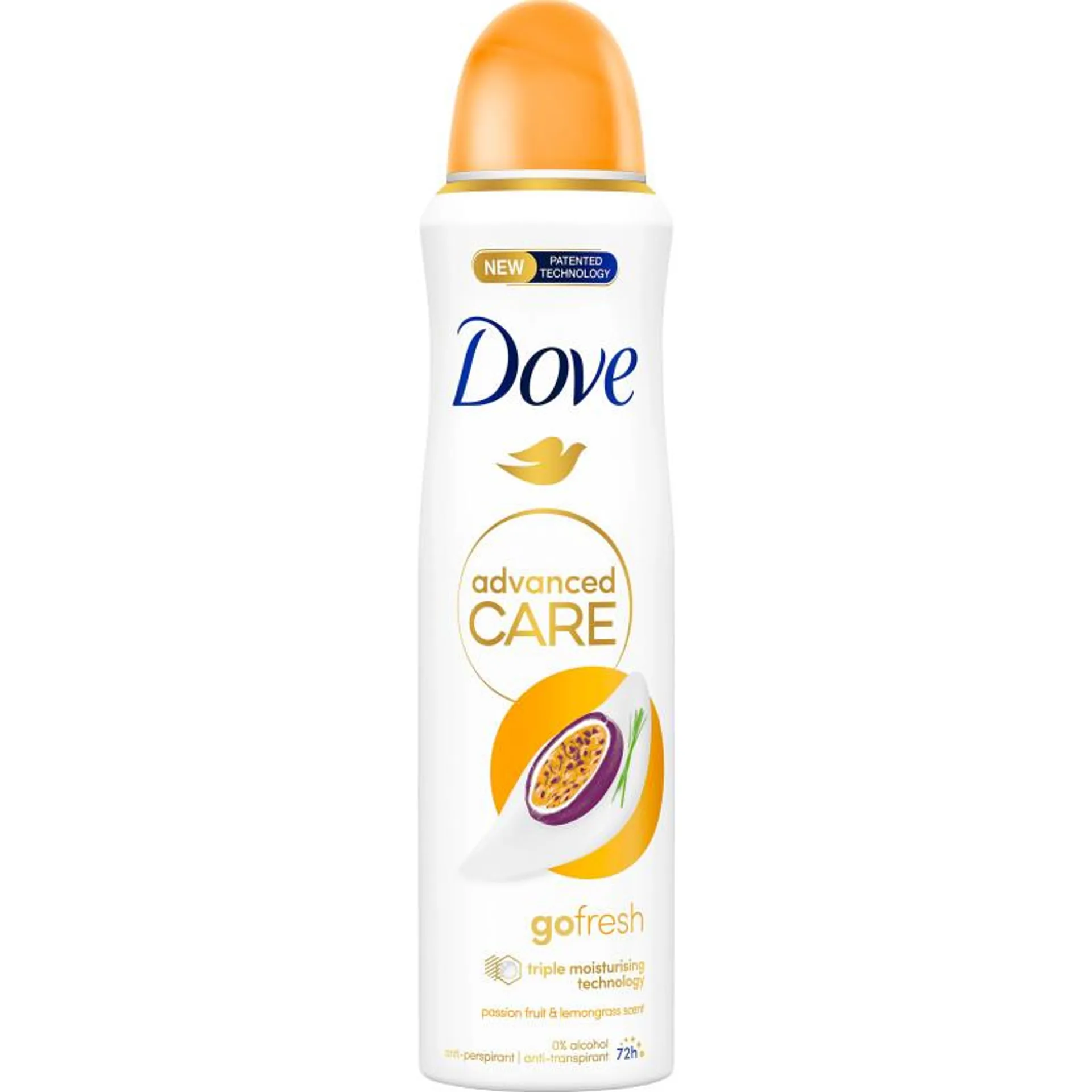 Deo spray Dove 150 ml Advanced Care Passion Fruit & Lemongrass