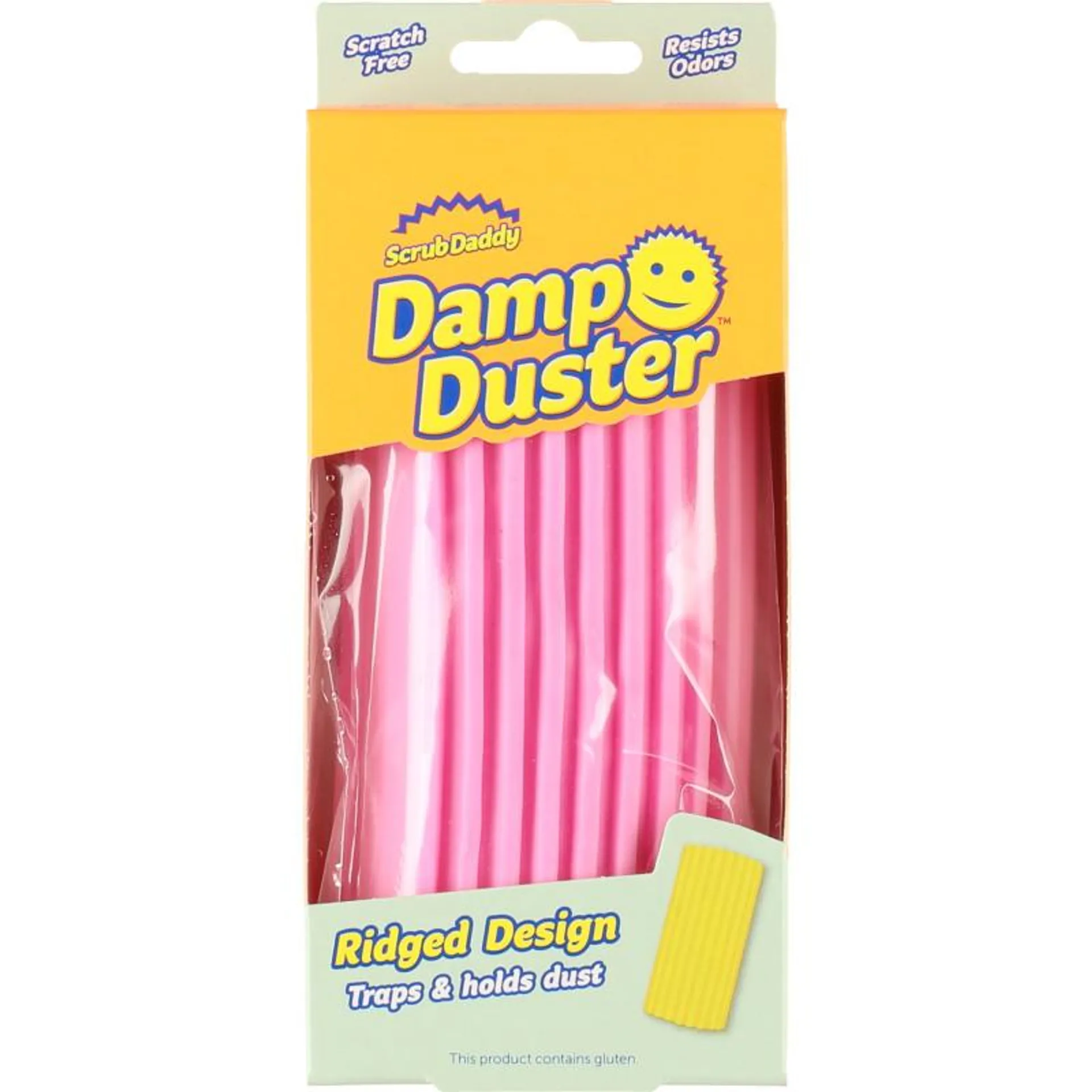 Pölynkerääjä Scrub Daddy Damp Duster, pinkki