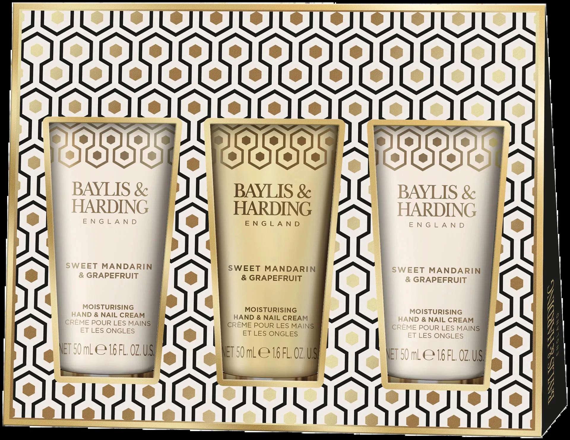 Baylis & Harding Sweet Mandarin & Grapefruit Indulgent Hand Trio lahjapakkaus