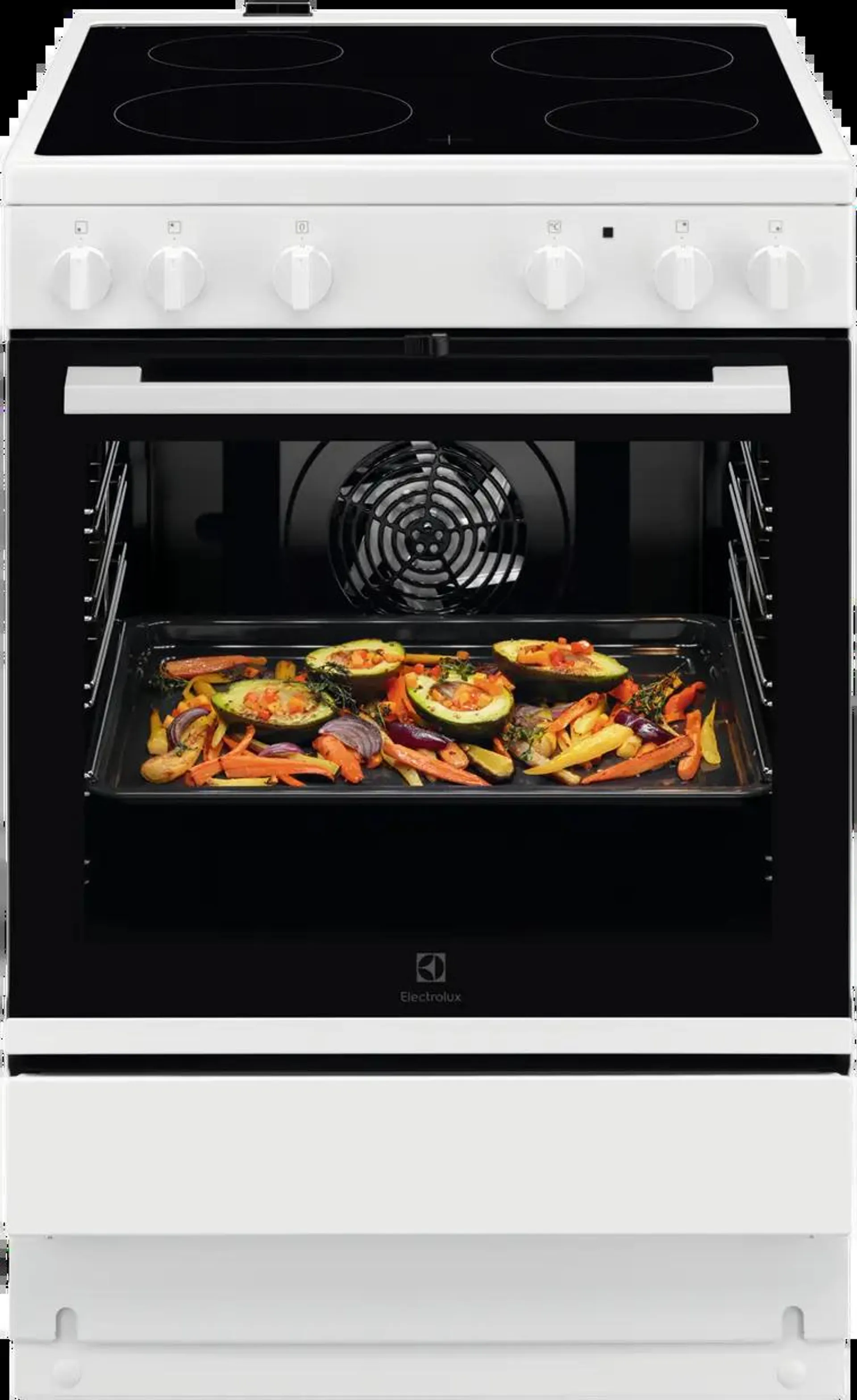 Electrolux keraaminen lattialiesi 60 cm LKR64000NW valkoinen