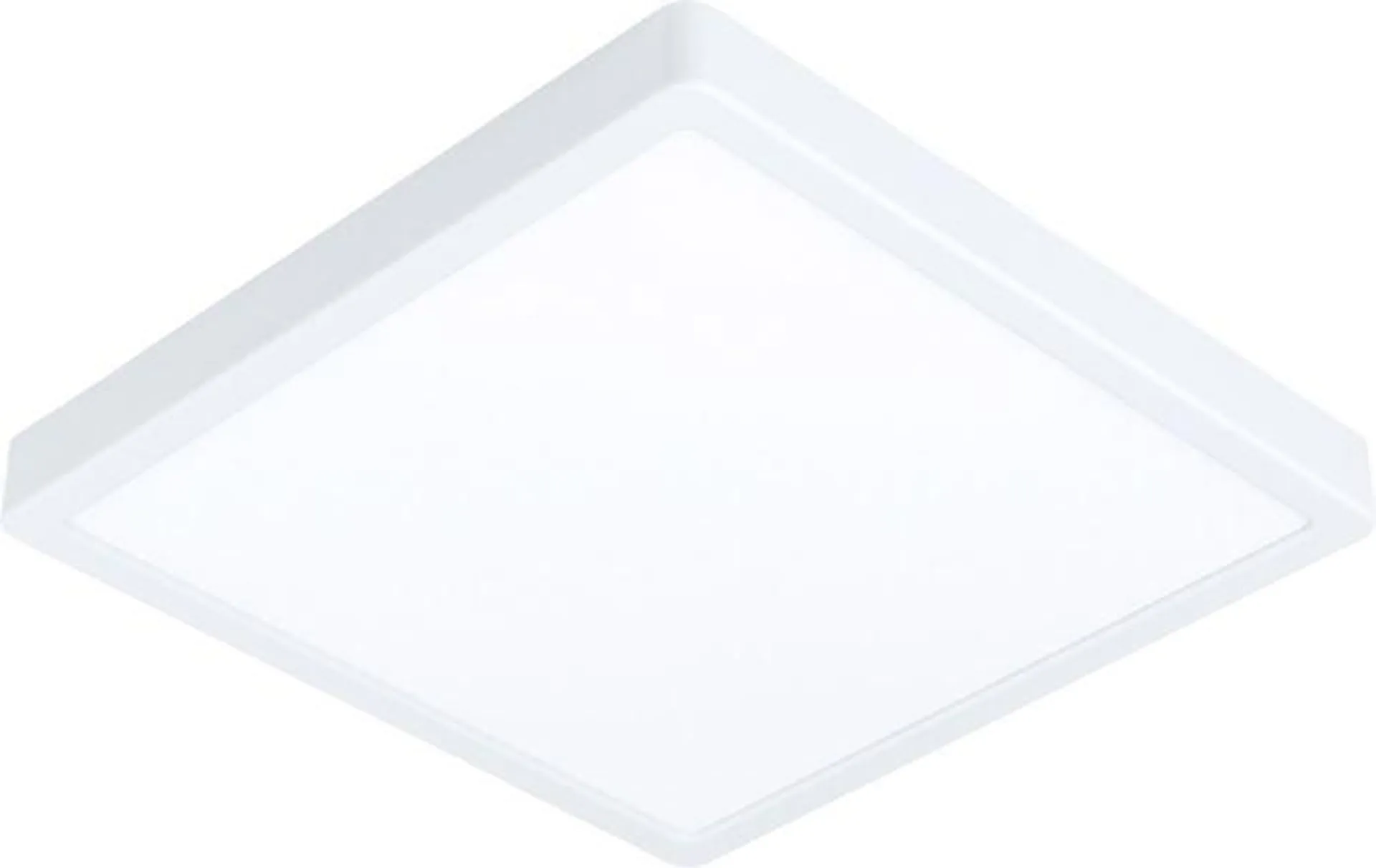 LED-älyplafondi Eglo Connect.z Fueva 19,5W Valkoinen 28,5 x 28,5 cm