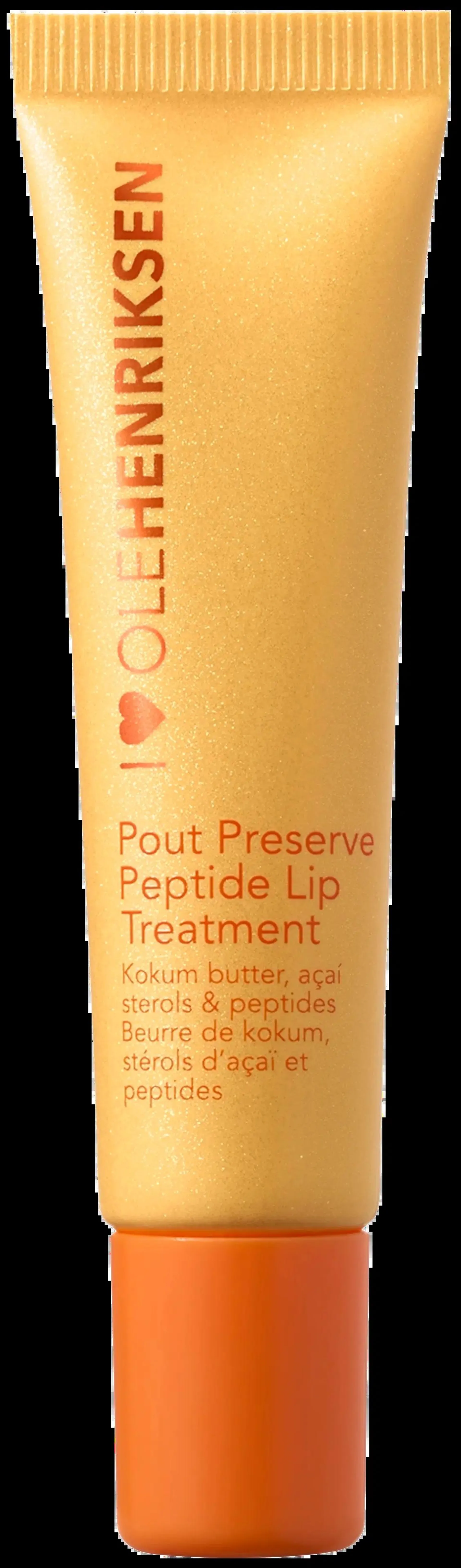 Ole Henriksen Pout preserve Glimmer lip treatment Citrus Sunshine huulivoide 12ml