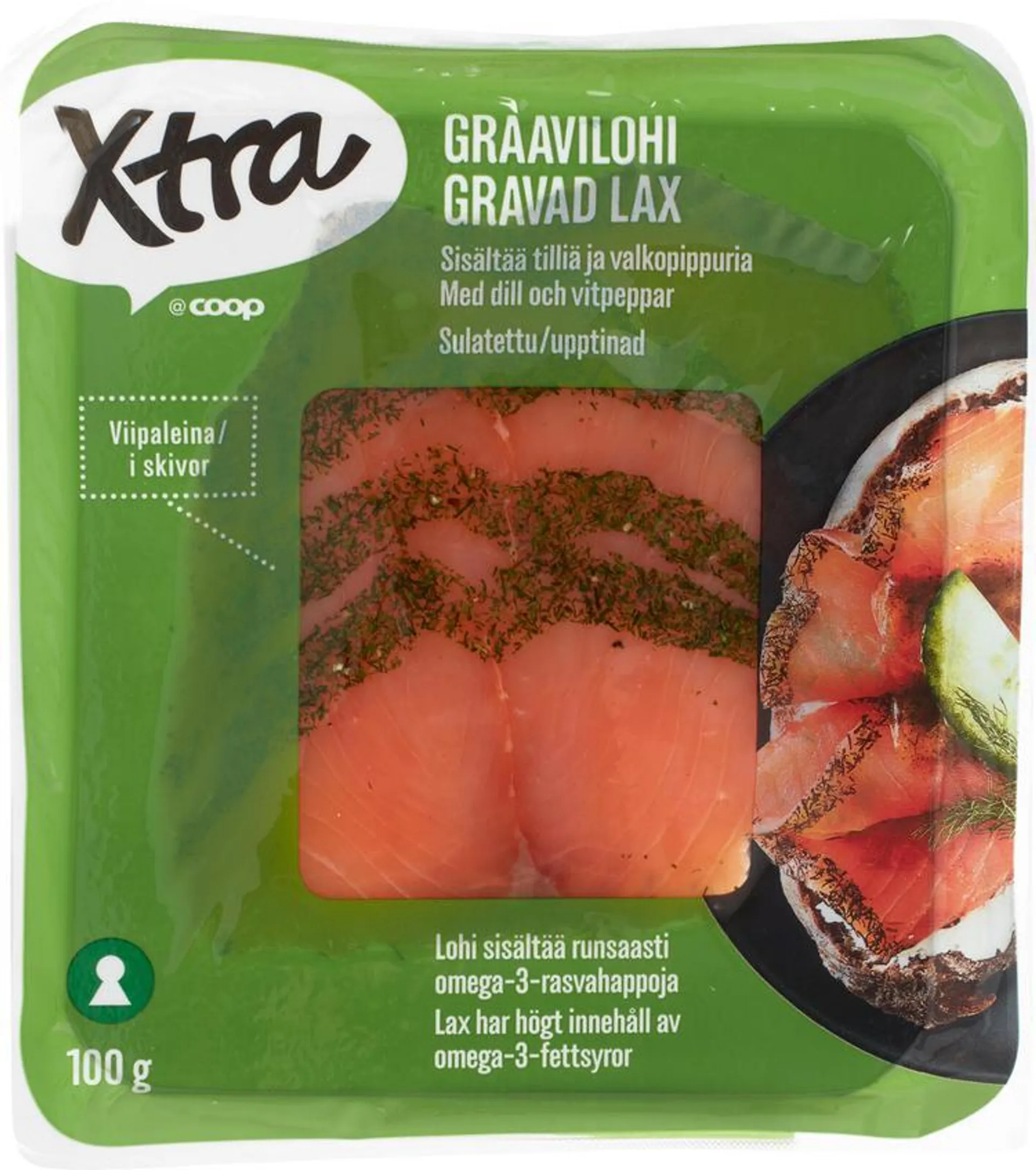 Xtra graavilohiviipaleet 100 g