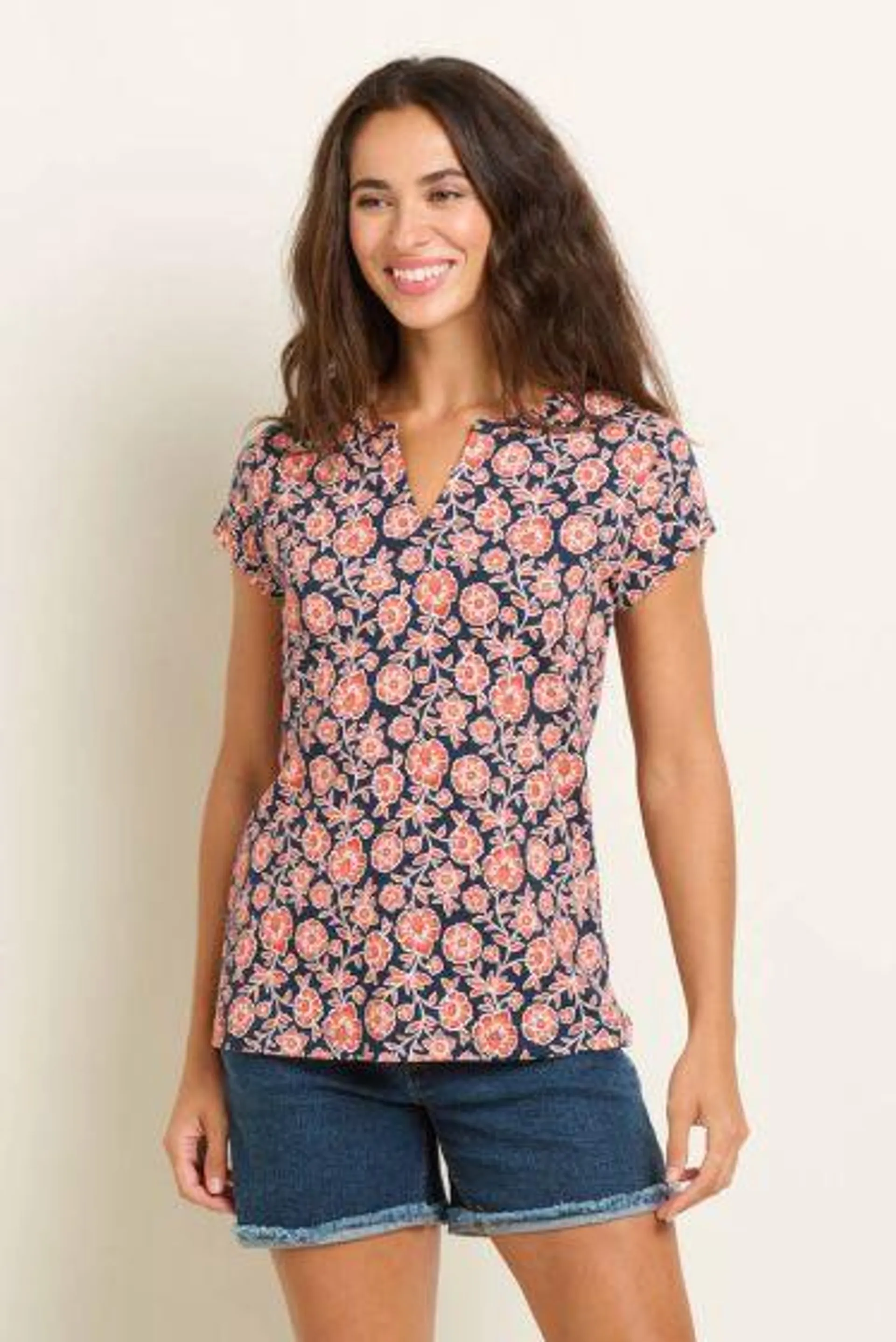 Brakeburn t-paita Boho floral