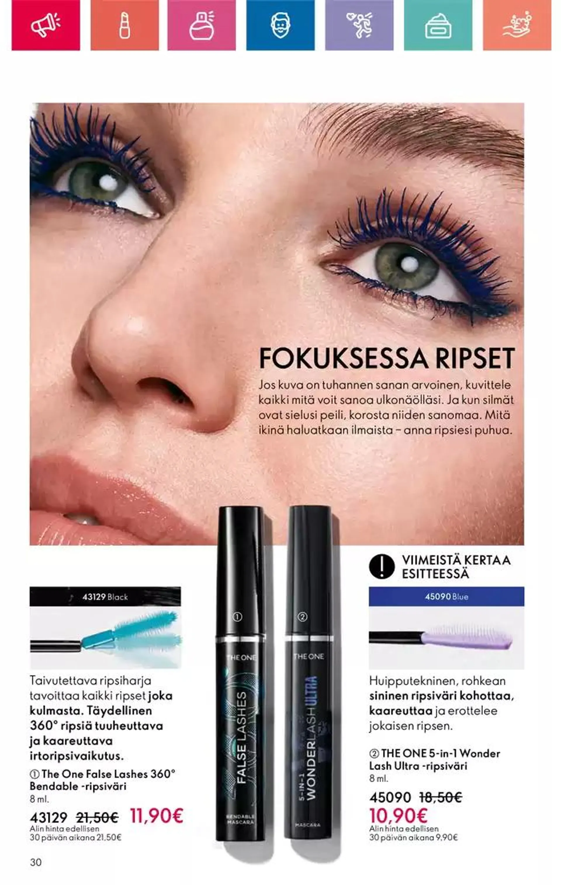 Oriflame tarjoukset voimassa alkaen 24. lokakuuta - 7. marraskuuta 2024 - Tarjouslehti sivu 30