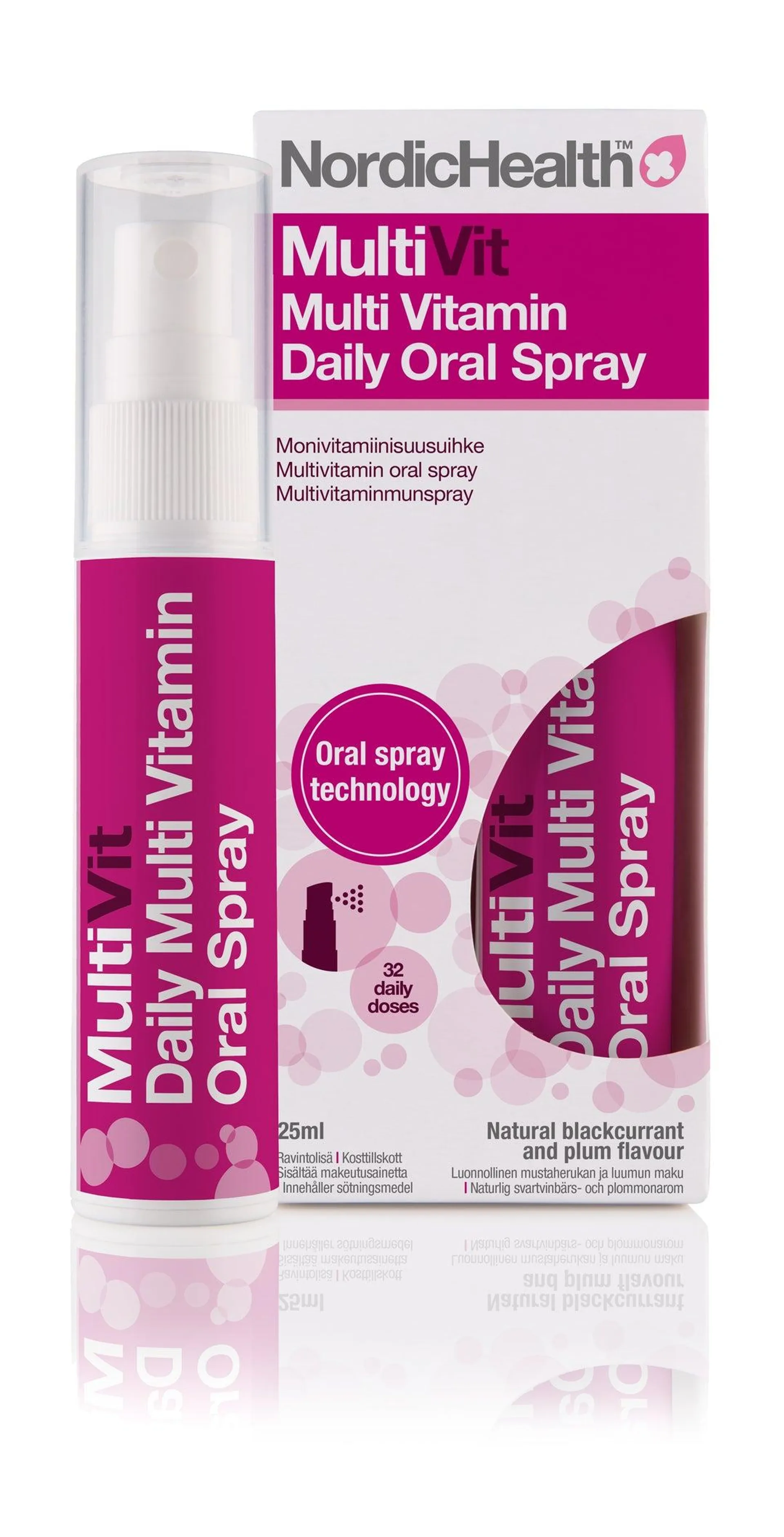 MultiVit Monivitamiinisuihke, 25 ml