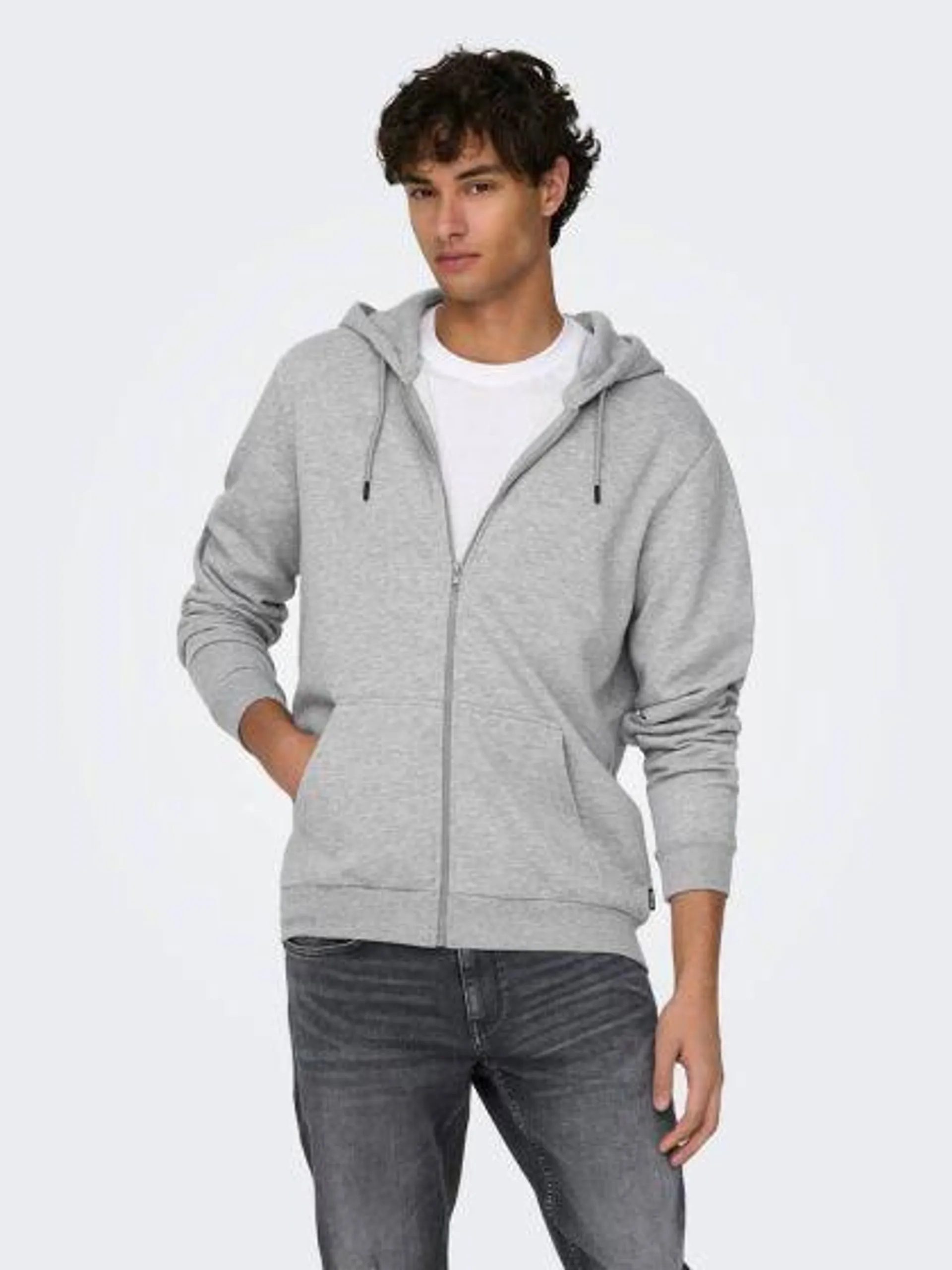 Only & Sons collegehuppari Onsceres Zip