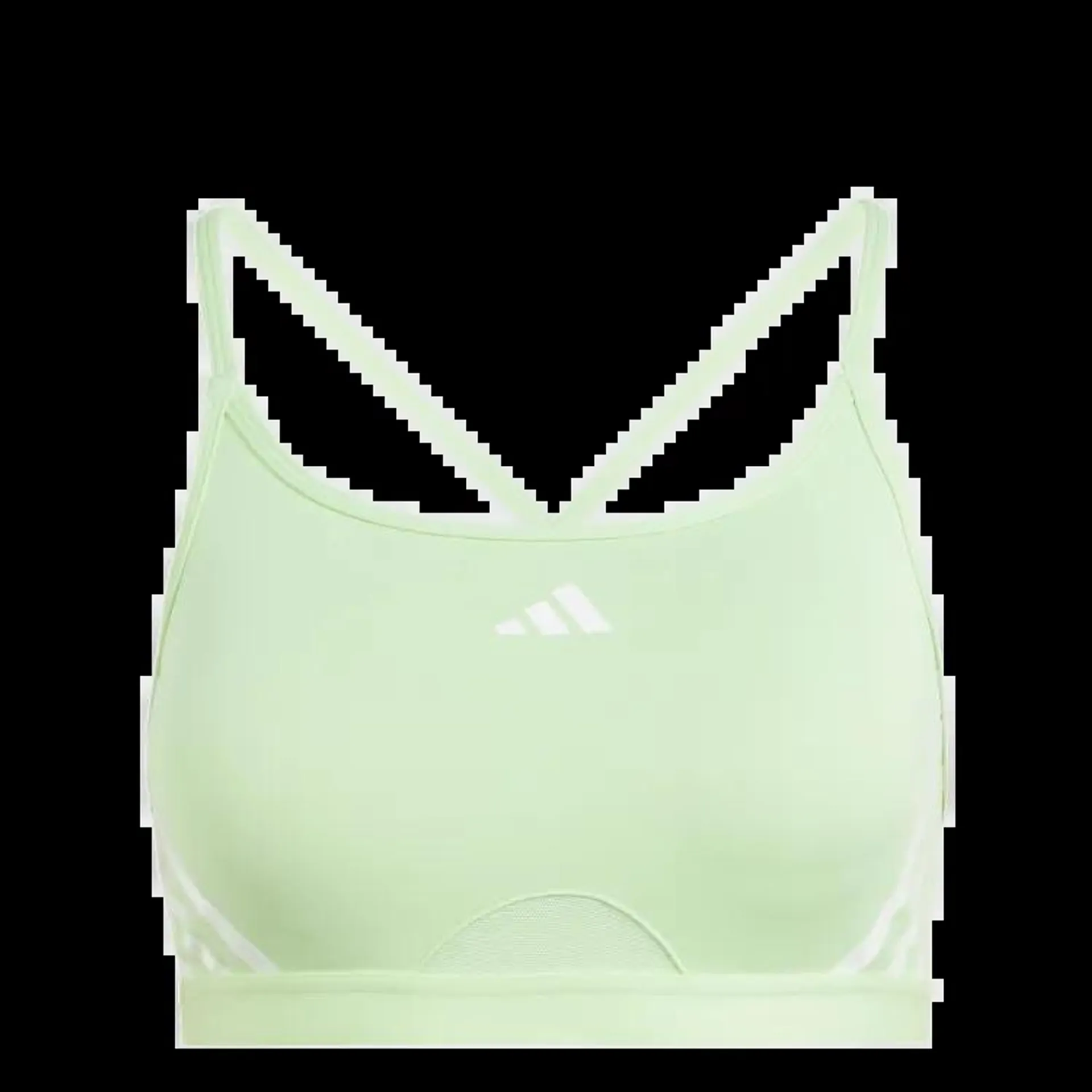 Aeroreact Training Light-Support 3-Stripes Bra W