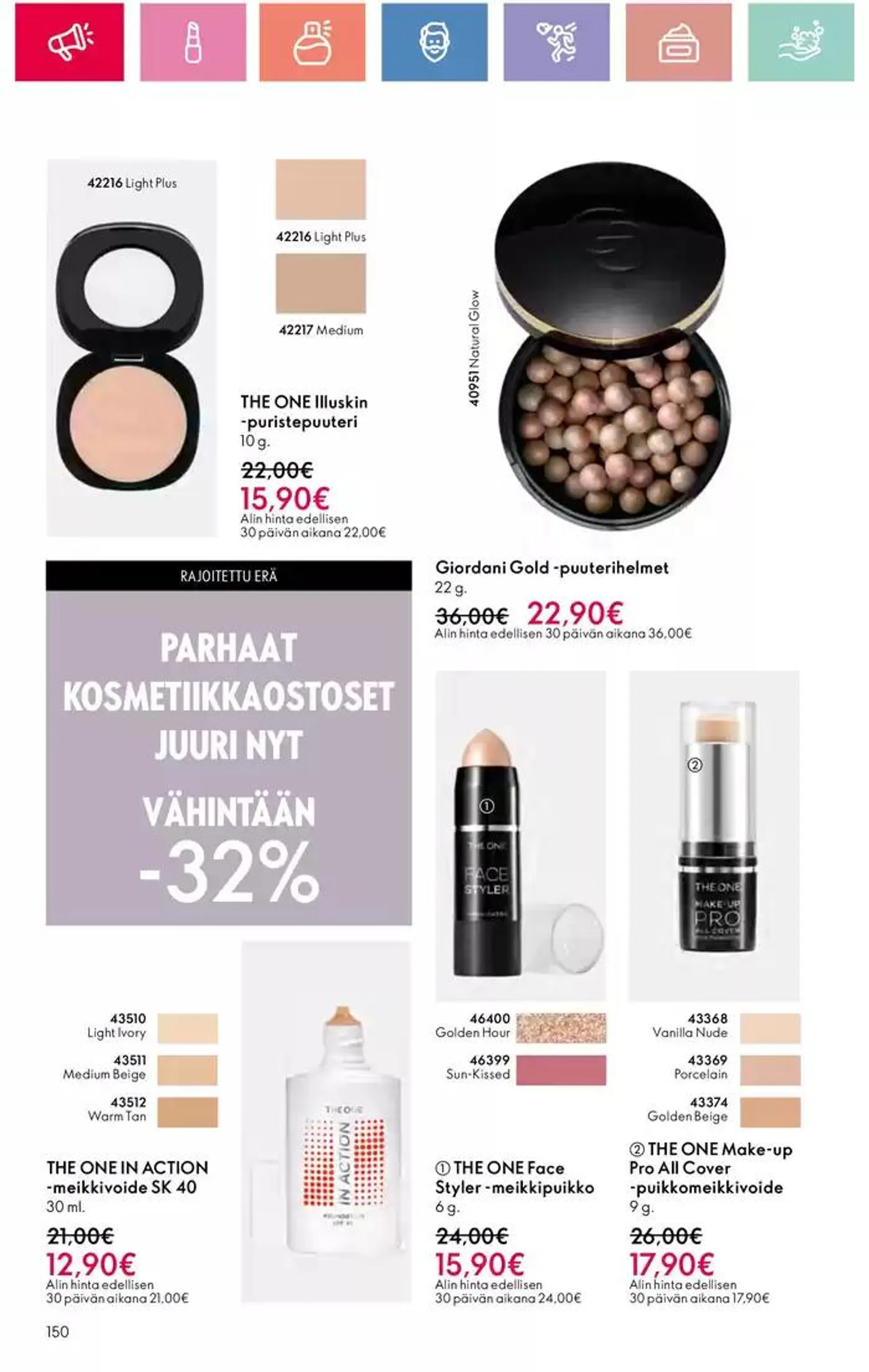 Oriflame tarjoukset voimassa alkaen 5. tammikuuta - 25. tammikuuta 2025 - Tarjouslehti sivu 150