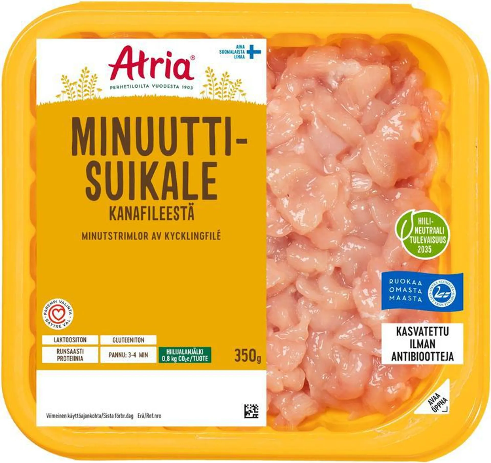 Atria Minuuttisuikale Kanafileestä 350g