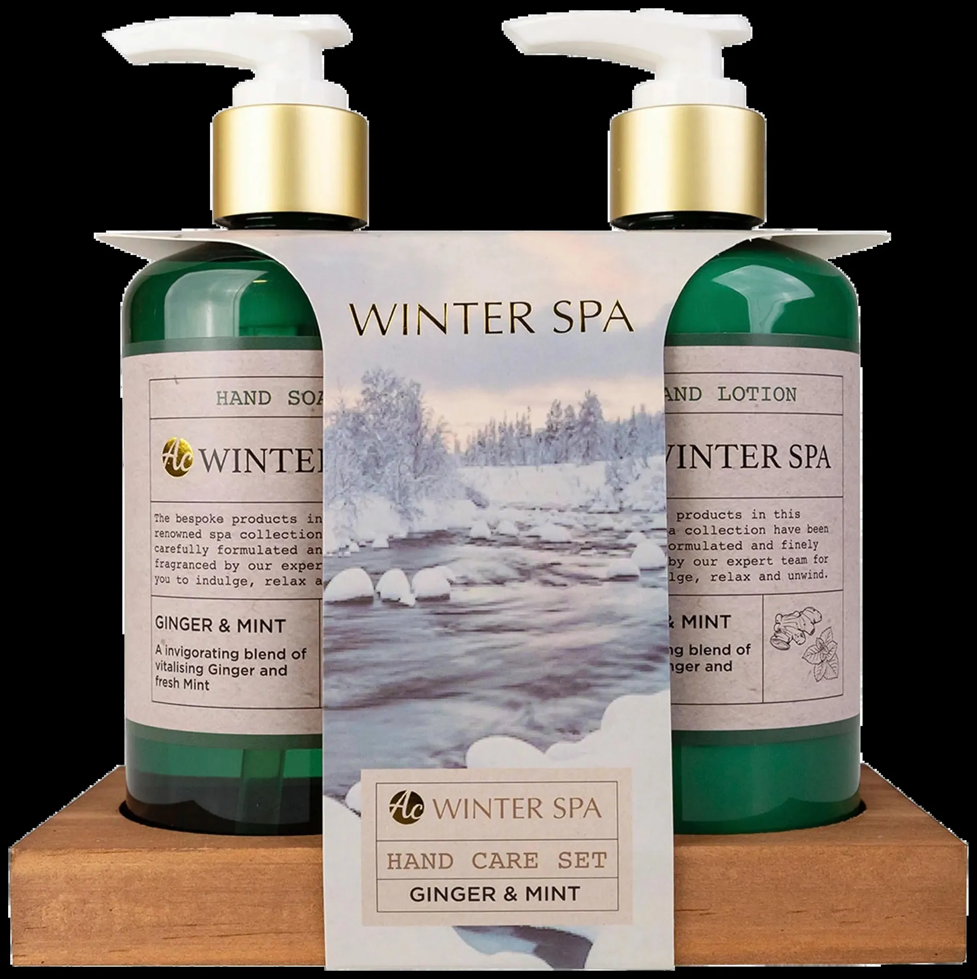 Accentra Winter Spa Hand Care Set Ginger & Mint käsienhoito lahjapakkaus