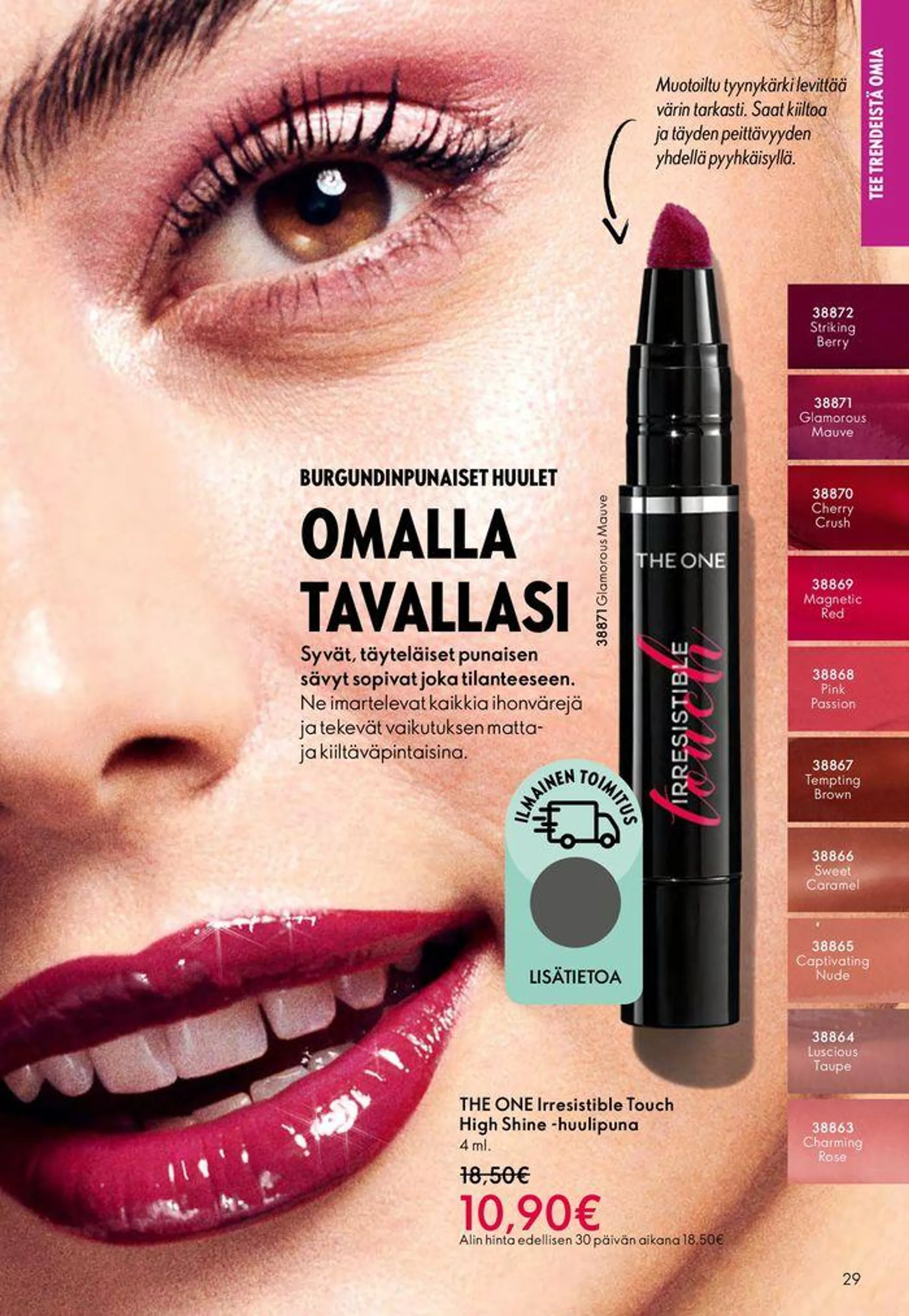 Oriflame tarjoukset voimassa alkaen 22. elokuuta - 5. syyskuuta 2024 - Tarjouslehti sivu 29