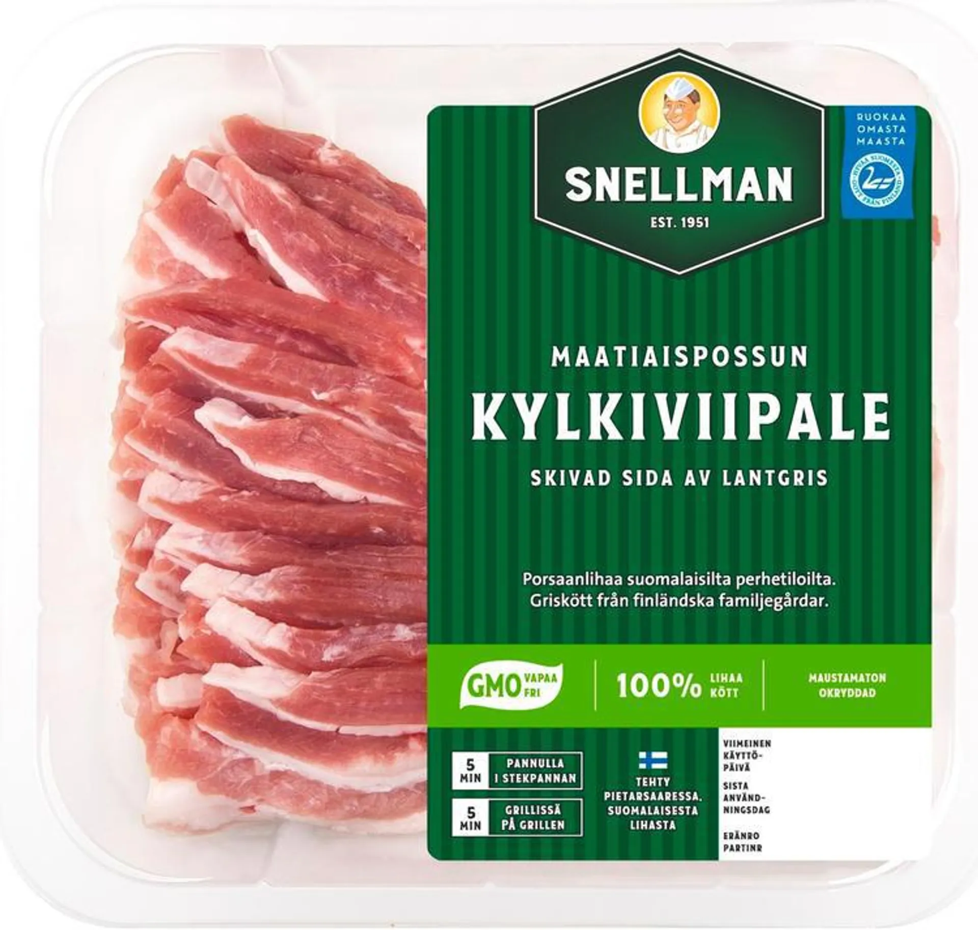 Snellman Maatiaispossun kylkiviipale n350g