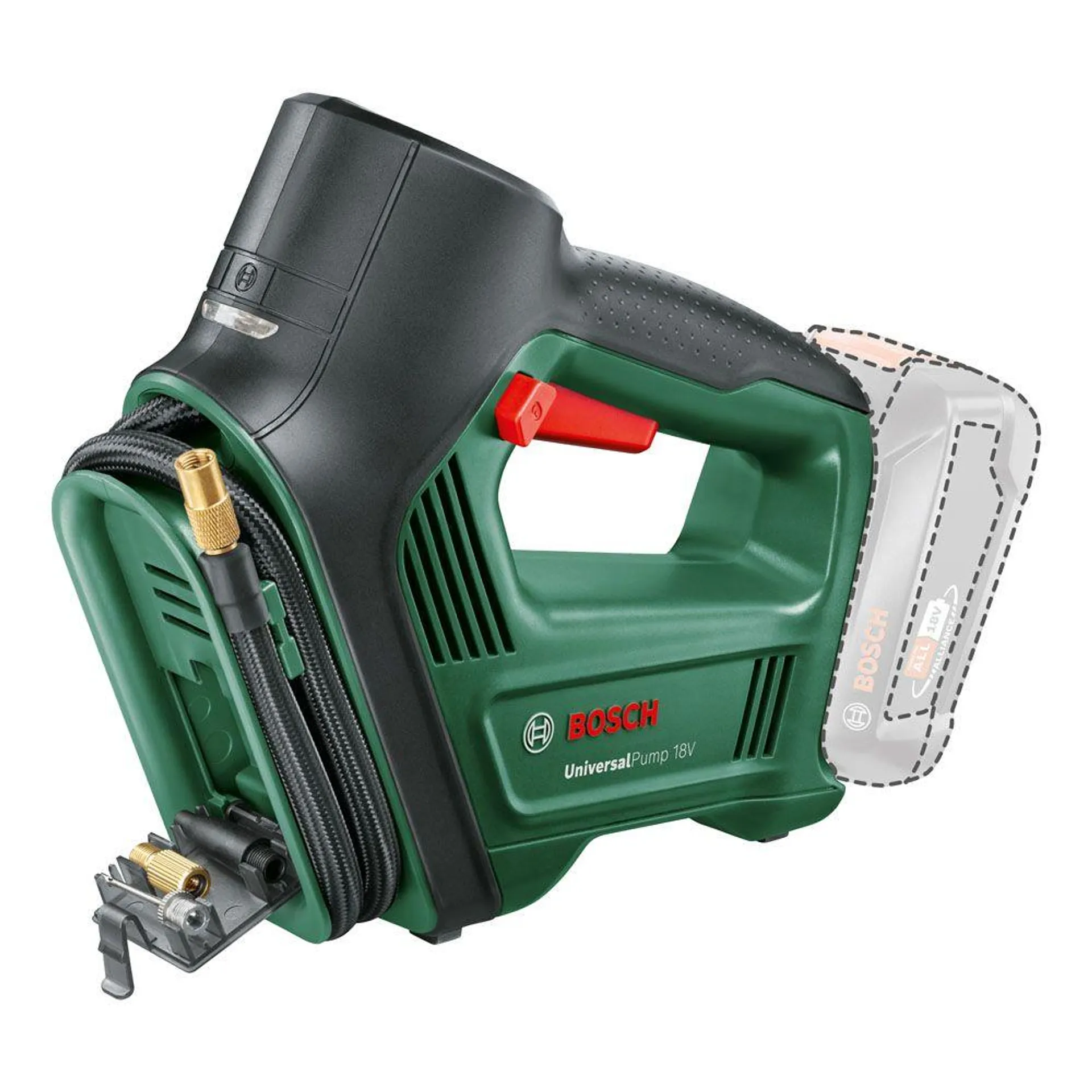 Bosch UniversalPump akkutoiminen täyttölaite 18 V SOLO