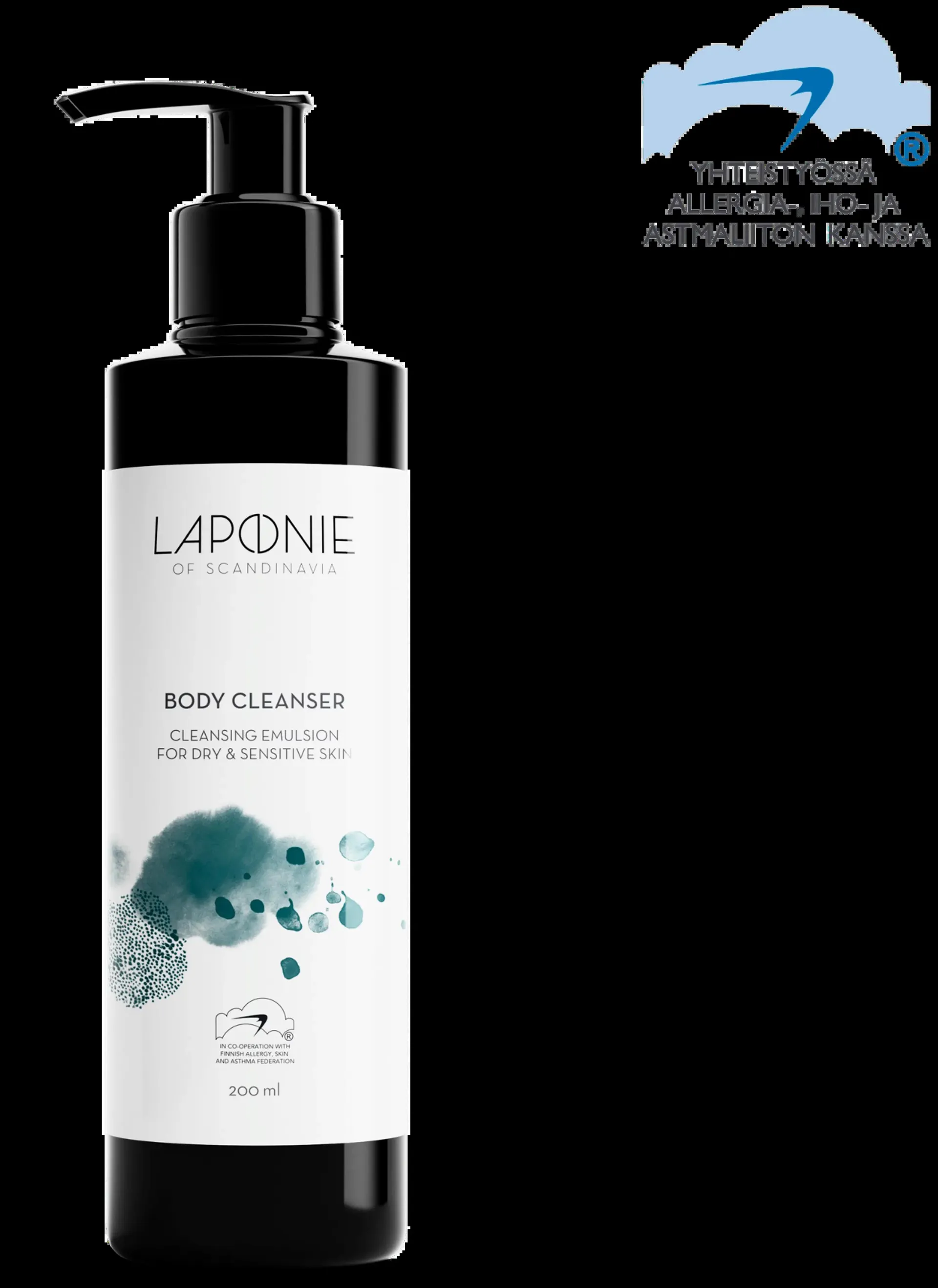 Laponie of Scandinavia Body Cleanser vartalopesu 200 ml