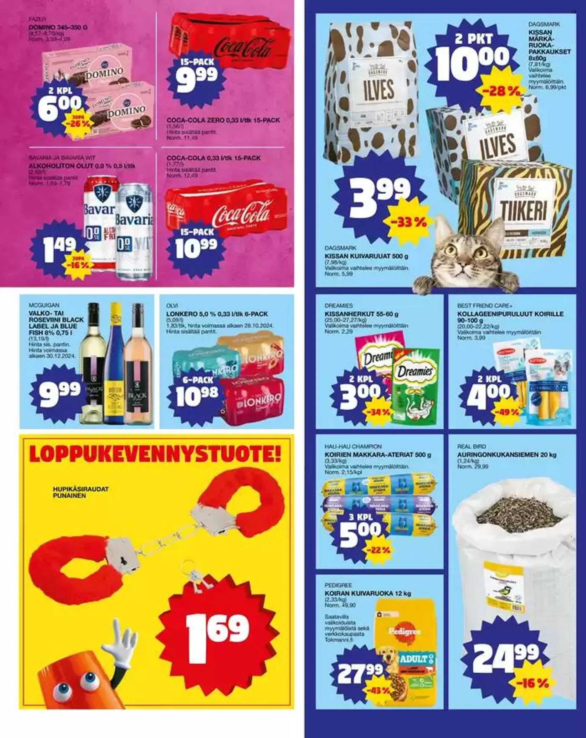 Tarjoussanomat voimassa alkaen 10. helmikuuta - 24. helmikuuta 2025 - Tarjouslehti sivu 15