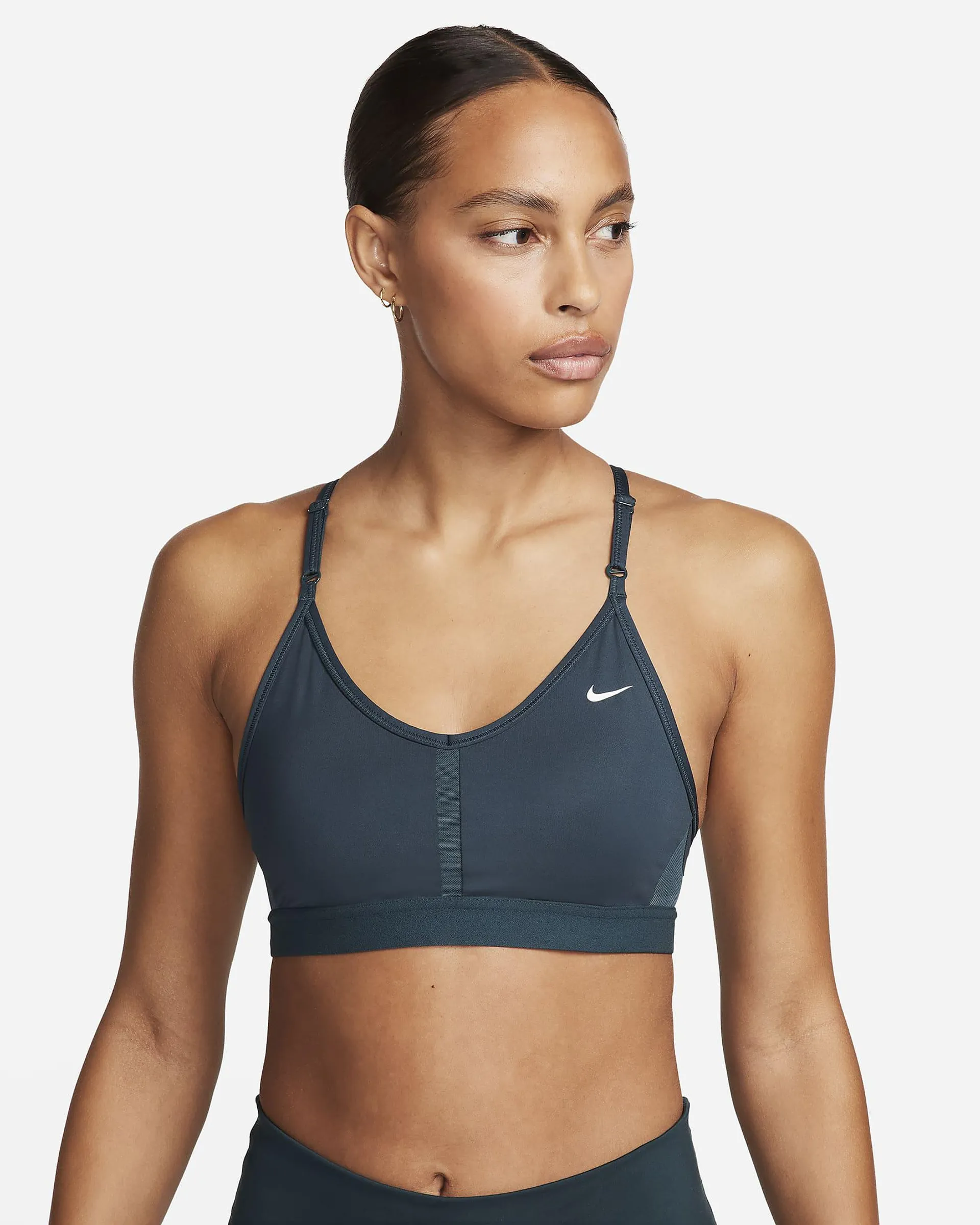 Women's Light-Support Padded V-Neck Sports Bra