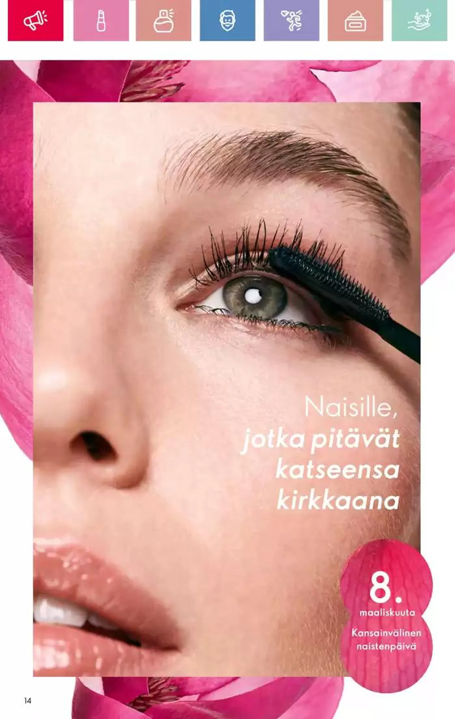 Oriflame tarjoukset voimassa alkaen 16. helmikuuta - 2. maaliskuuta 2025 - Tarjouslehti sivu 14