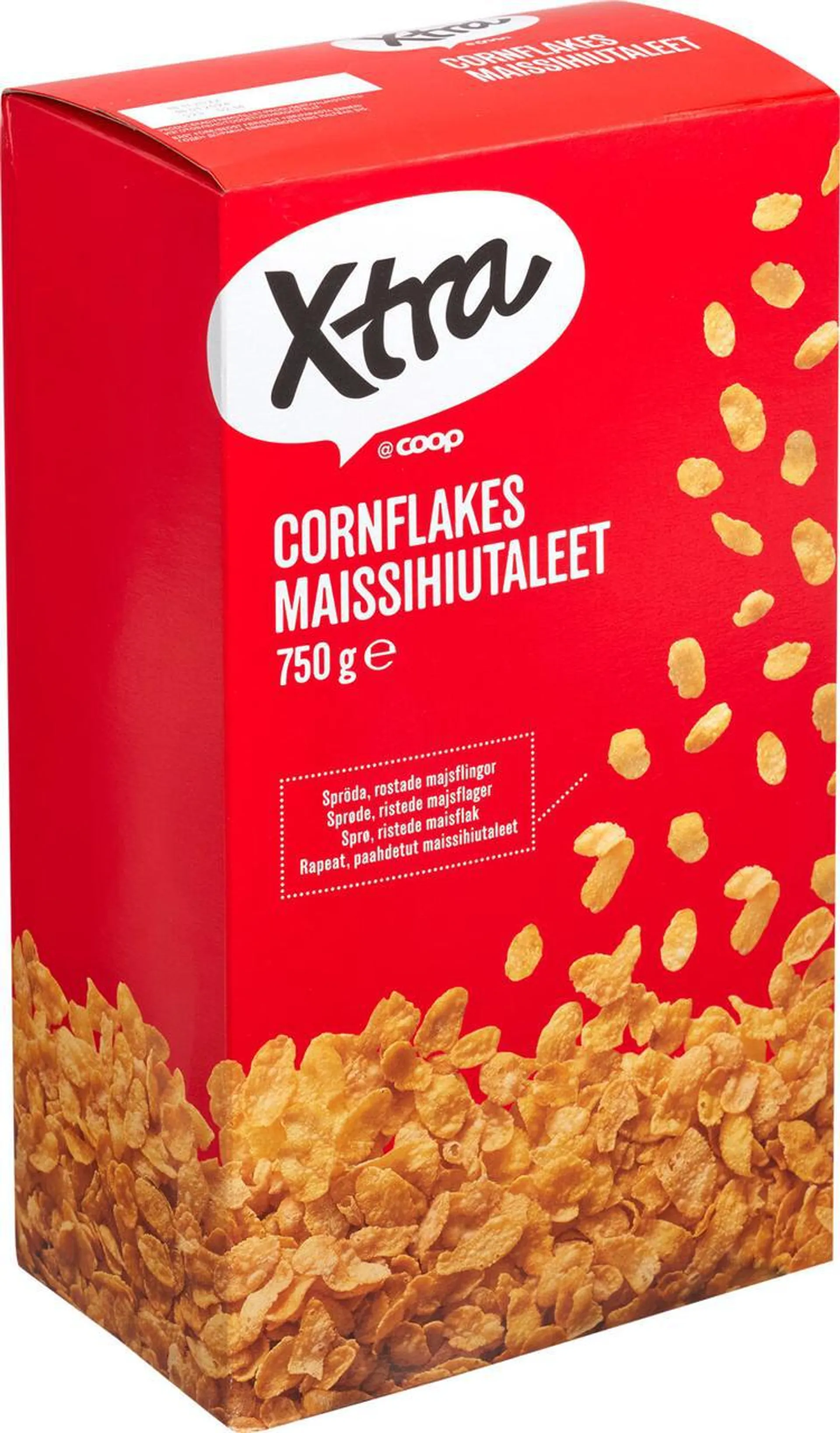 Xtra maissihiutaleet 750 g