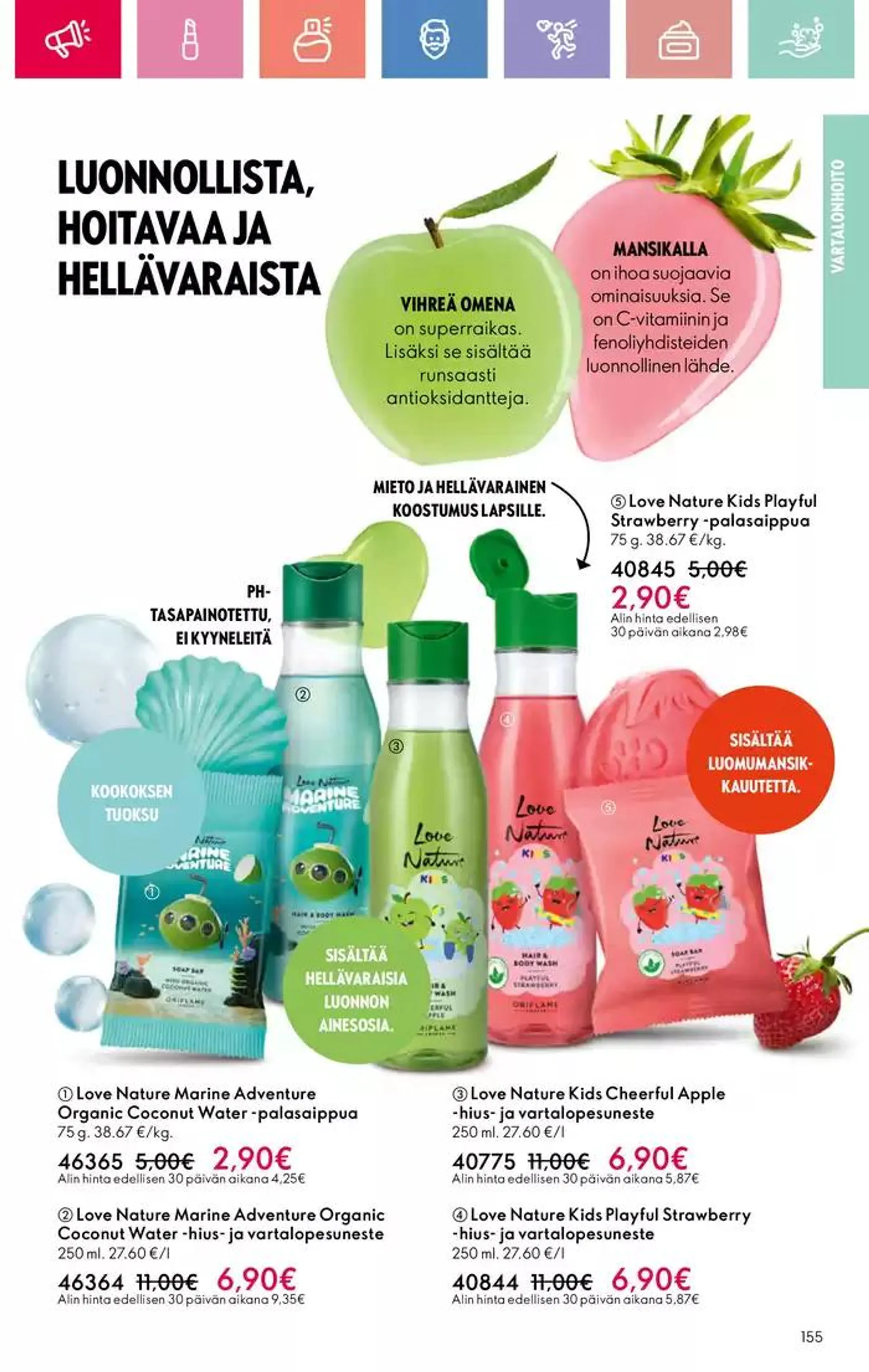 Oriflame tarjoukset voimassa alkaen 16. helmikuuta - 2. maaliskuuta 2025 - Tarjouslehti sivu 155