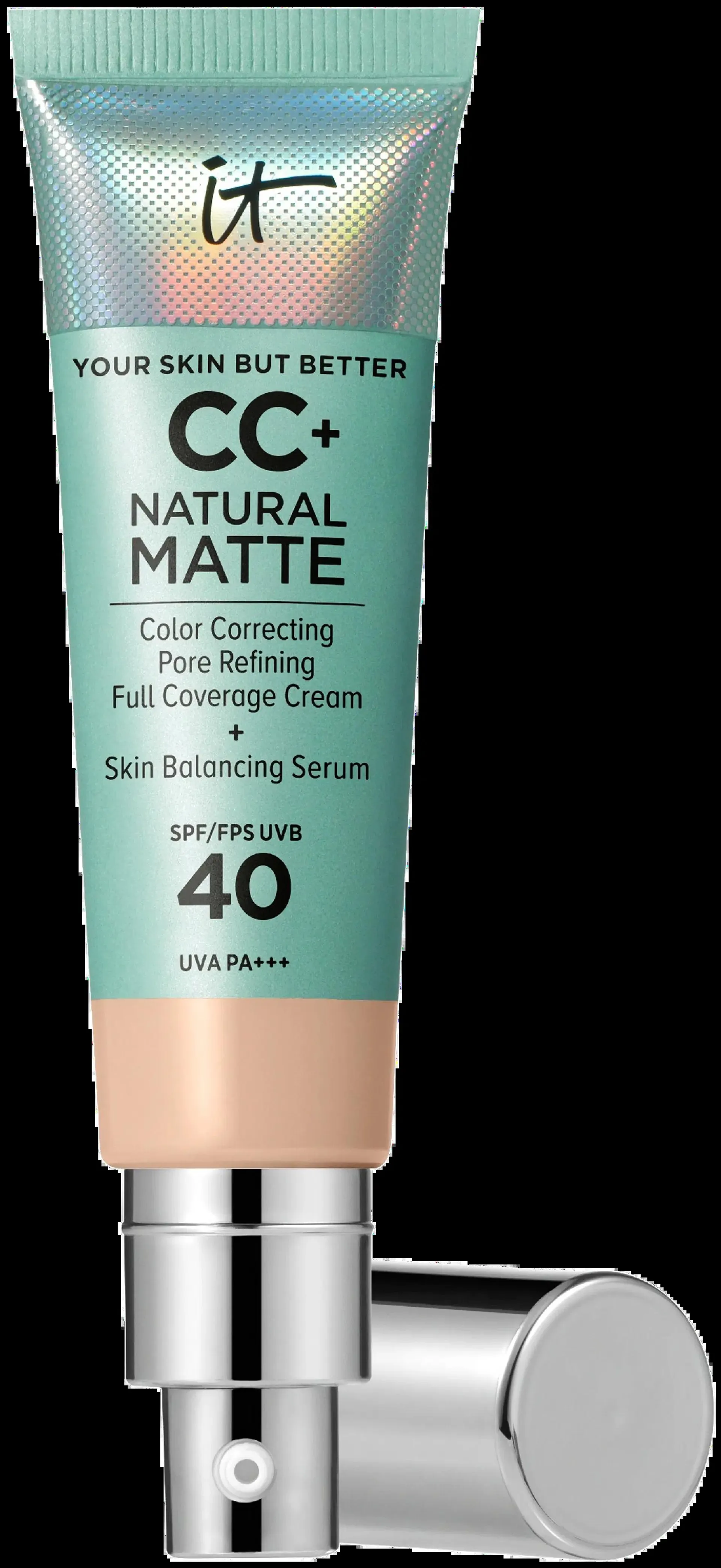 IT Cosmetics CC+ Cream Natural Matte Foundation SPF 40 meikkivoide 32 ml