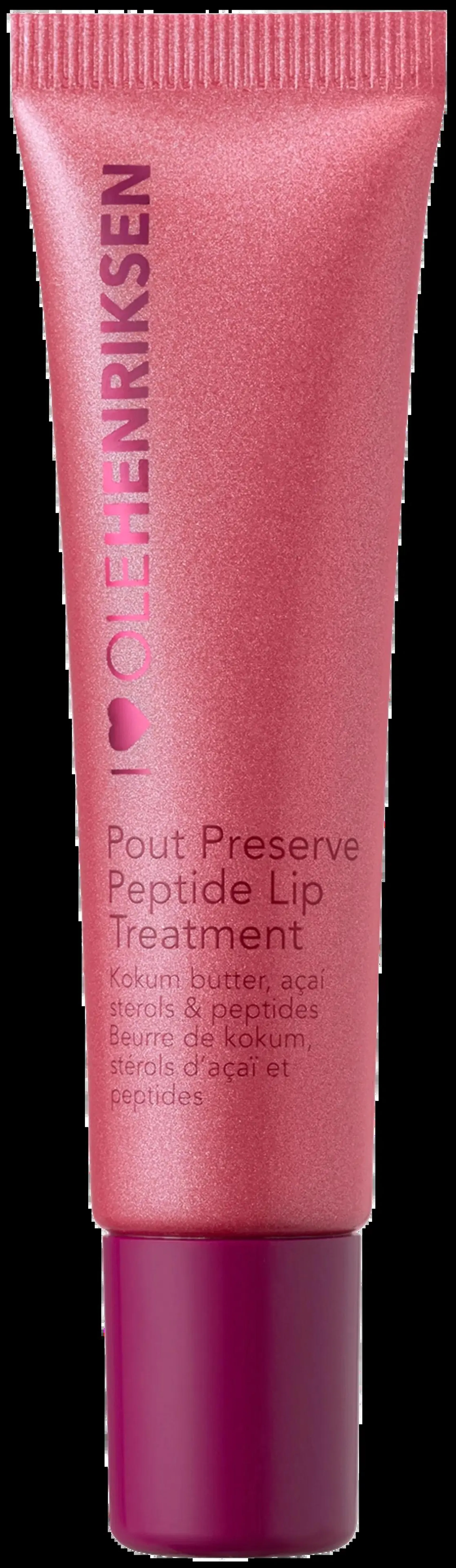 Ole Henriksen Pout preserve Glimmer lip treatmentt Lingonberry Jam huulivoide 12ml