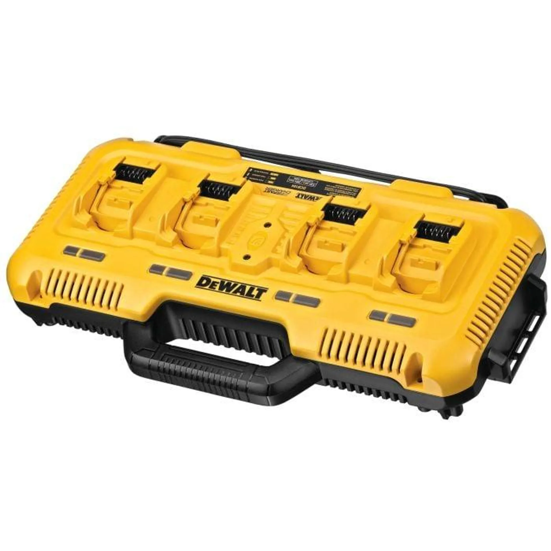 4-porttinen monijännitelatauslaite DeWalt DCB104-QW