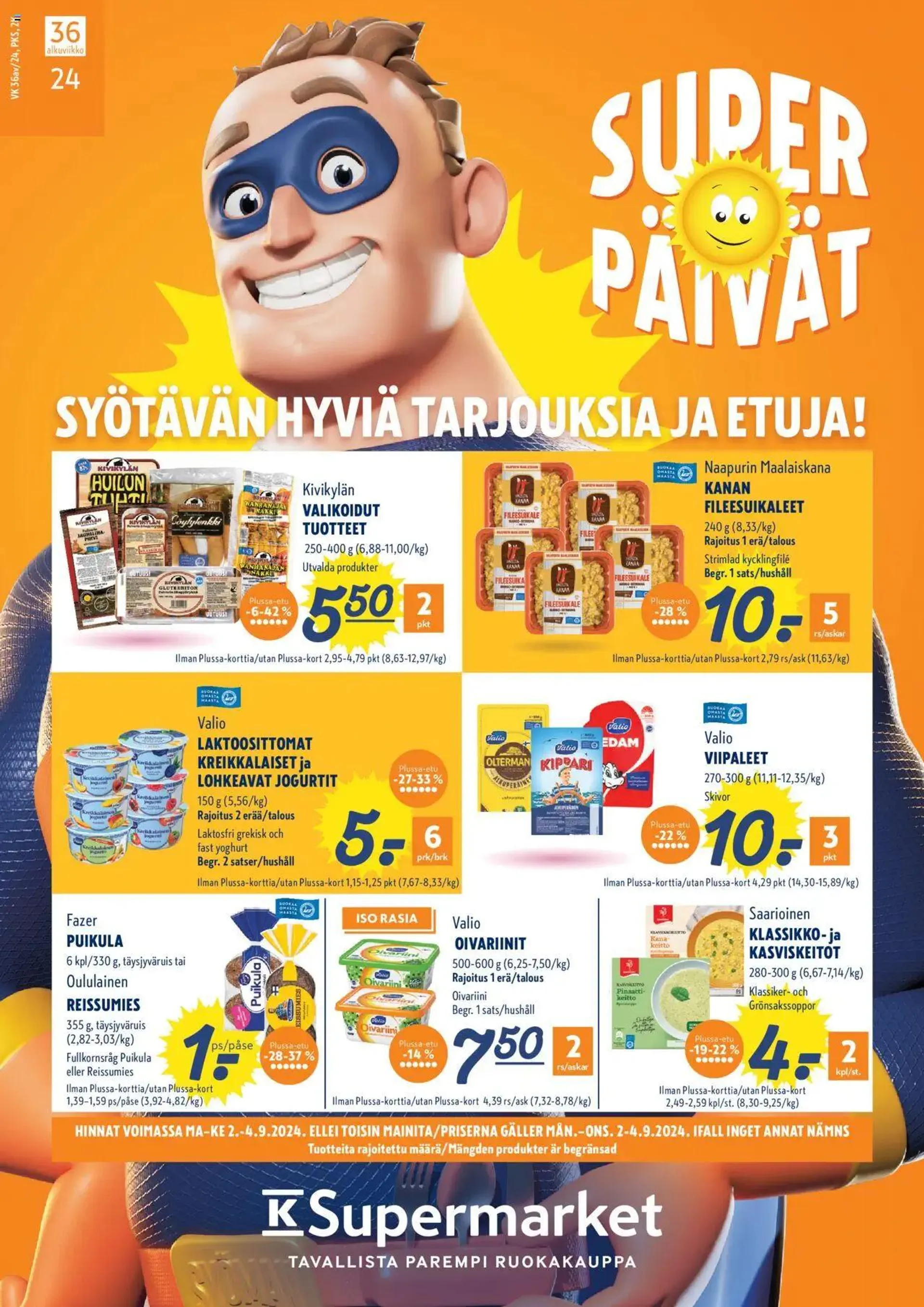 K-Supermarket tarjoukset - 0