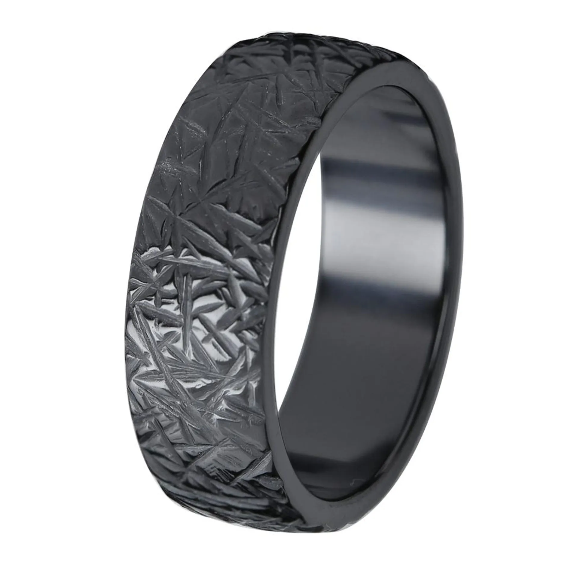 Duetto Black Ice zirkonium kihlasormus 7mm