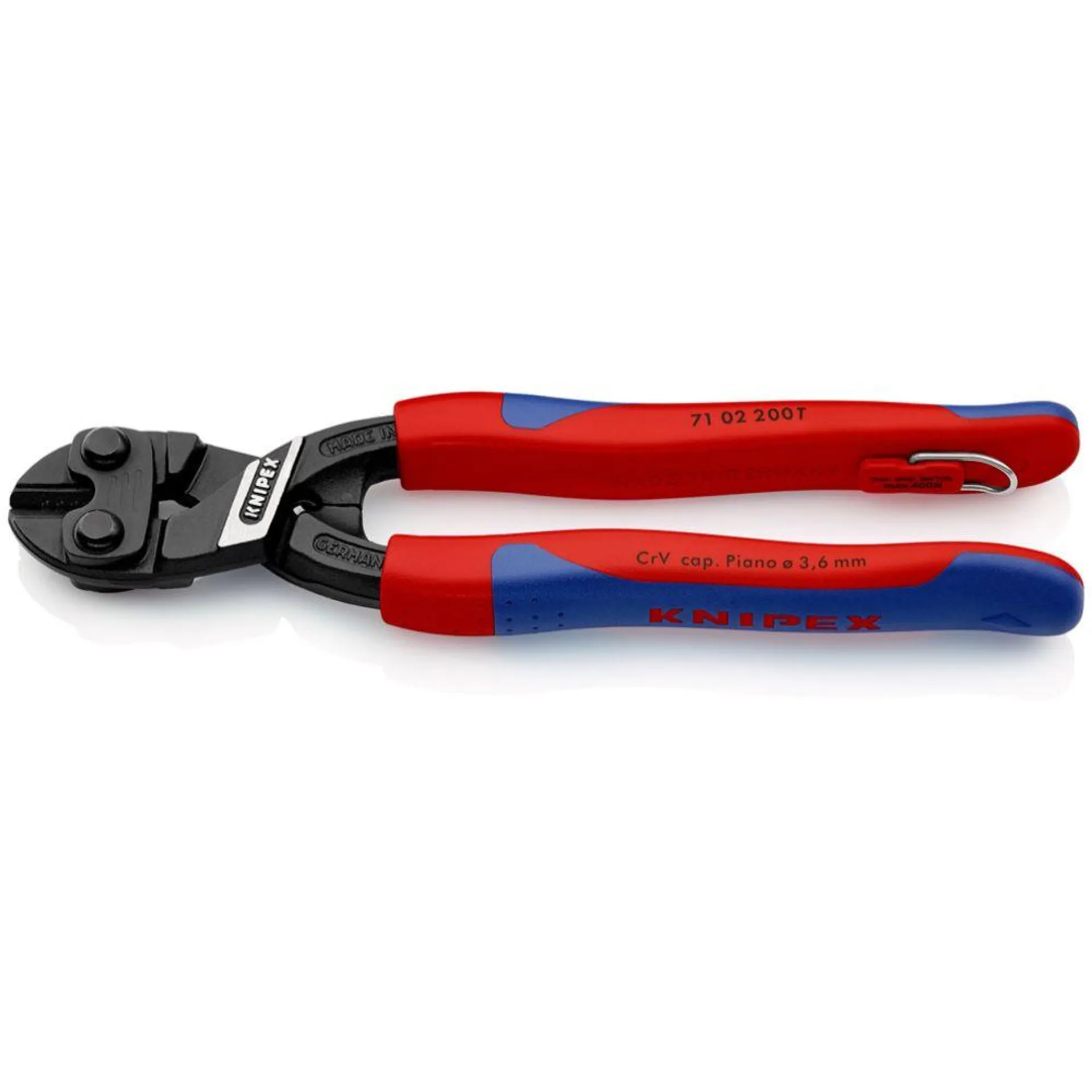 Knipex® 71 02 200 T voimaleikkurit putoamissuojattu 200 mm