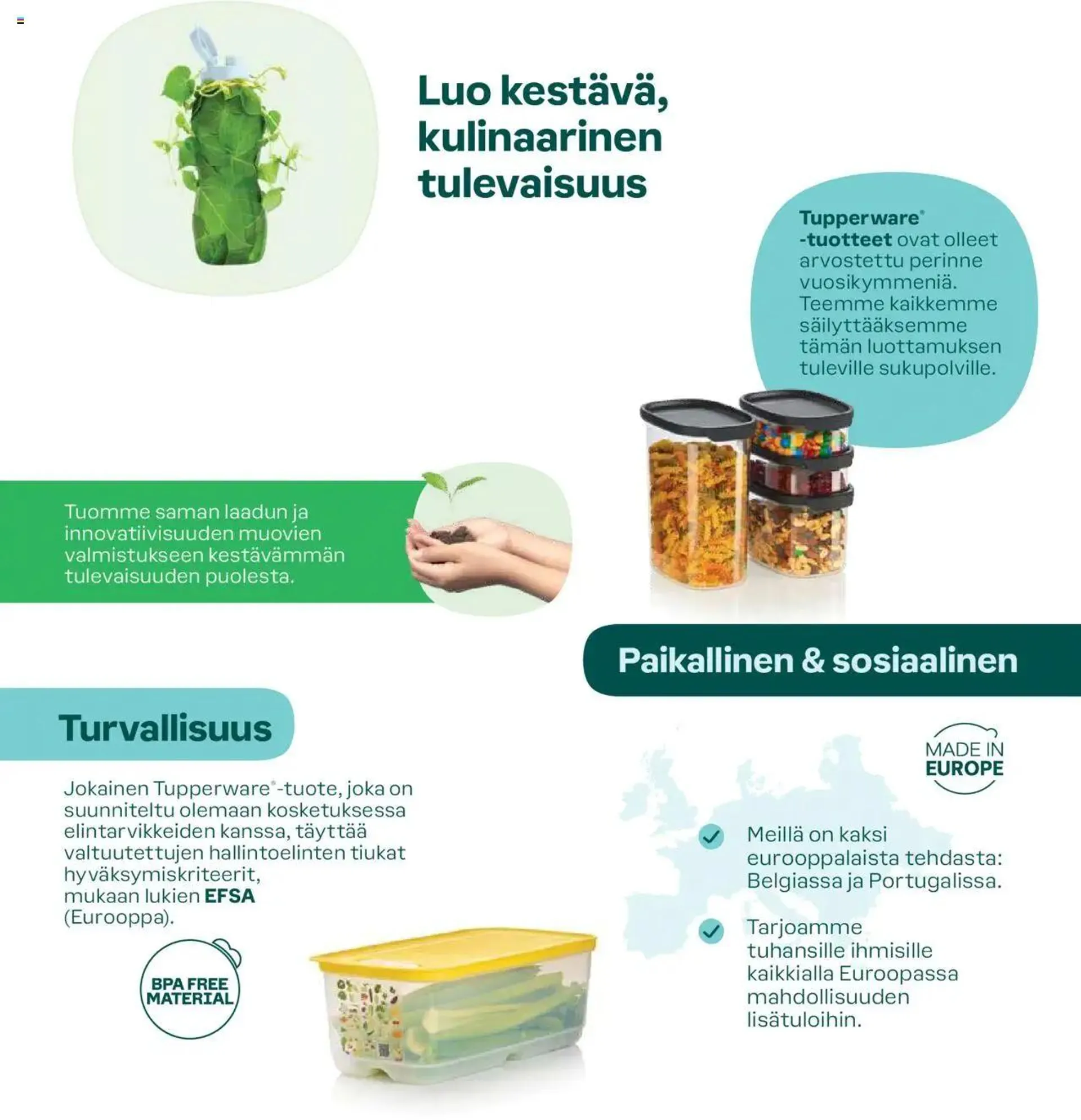 Tupperware tarjoukset - Syksy/Talvi 2024/25 voimassa alkaen 1. syyskuuta - 31. tammikuuta 2025 - Tarjouslehti sivu 2