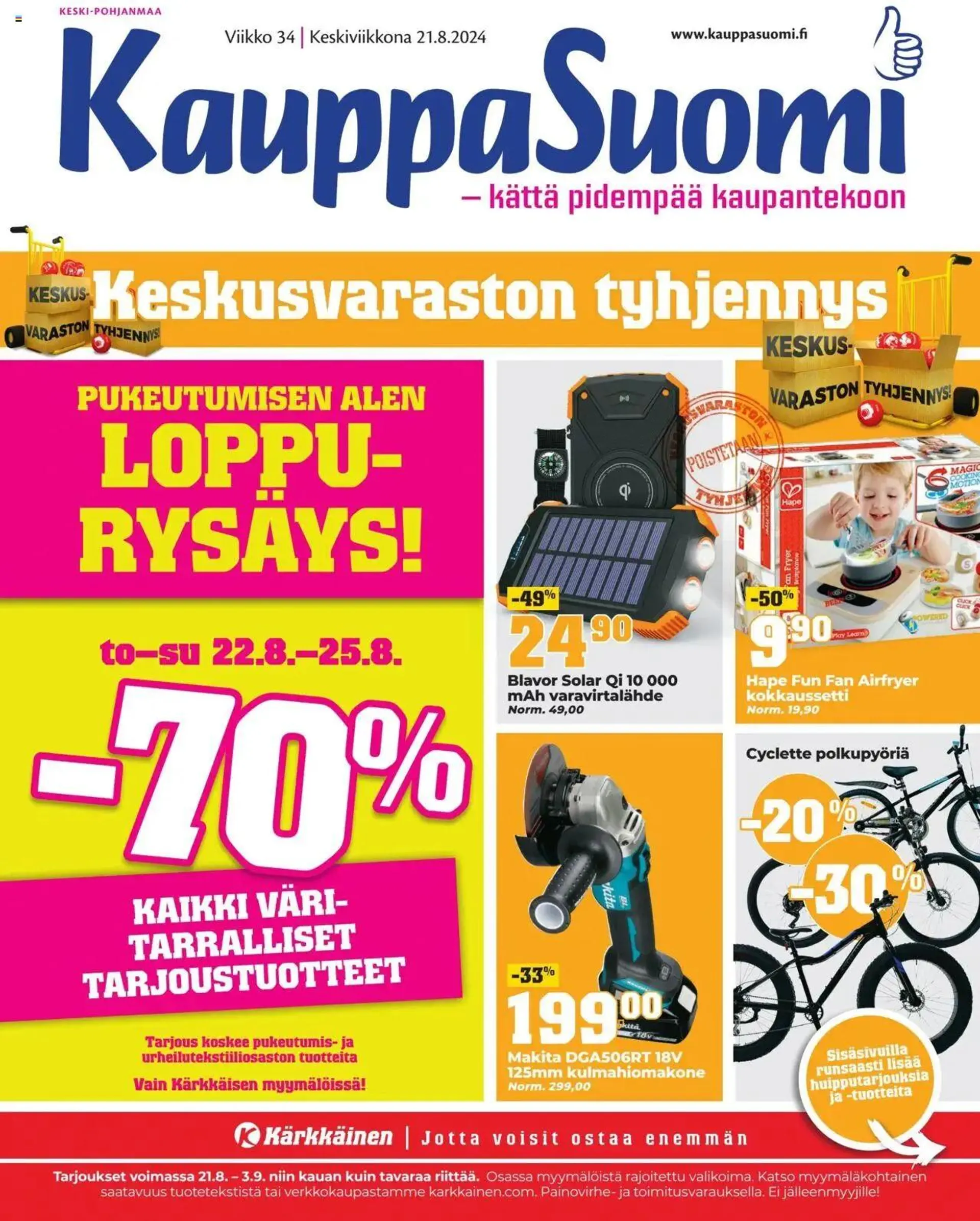 Kärkkäinen - KauppaSuomi Keski-Pohjanmaan painos - 0