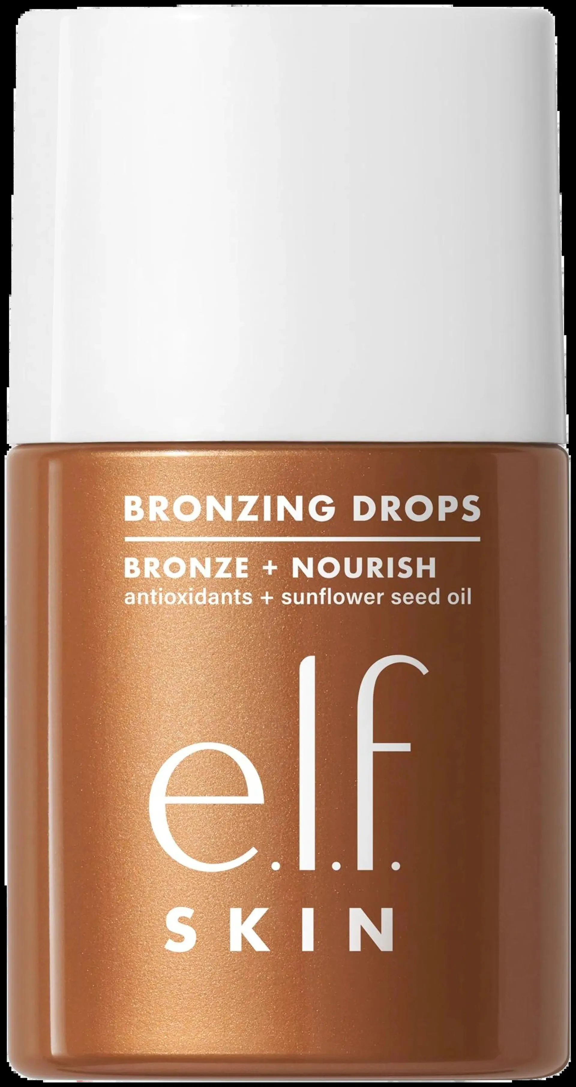 e.l.f cosmetics SKIN No Ray, All Slay Bronzing Drops sävytetty seerumi 30 ml