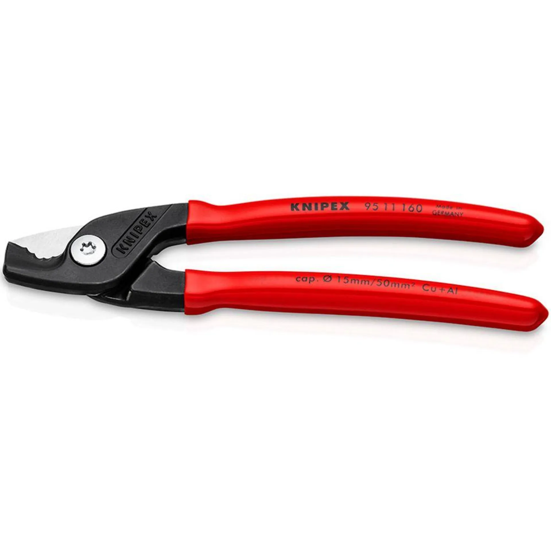 Knipex® 95 11 160 StepCut kaapelileikkurit max 15 mm Cu+Al 160 mm