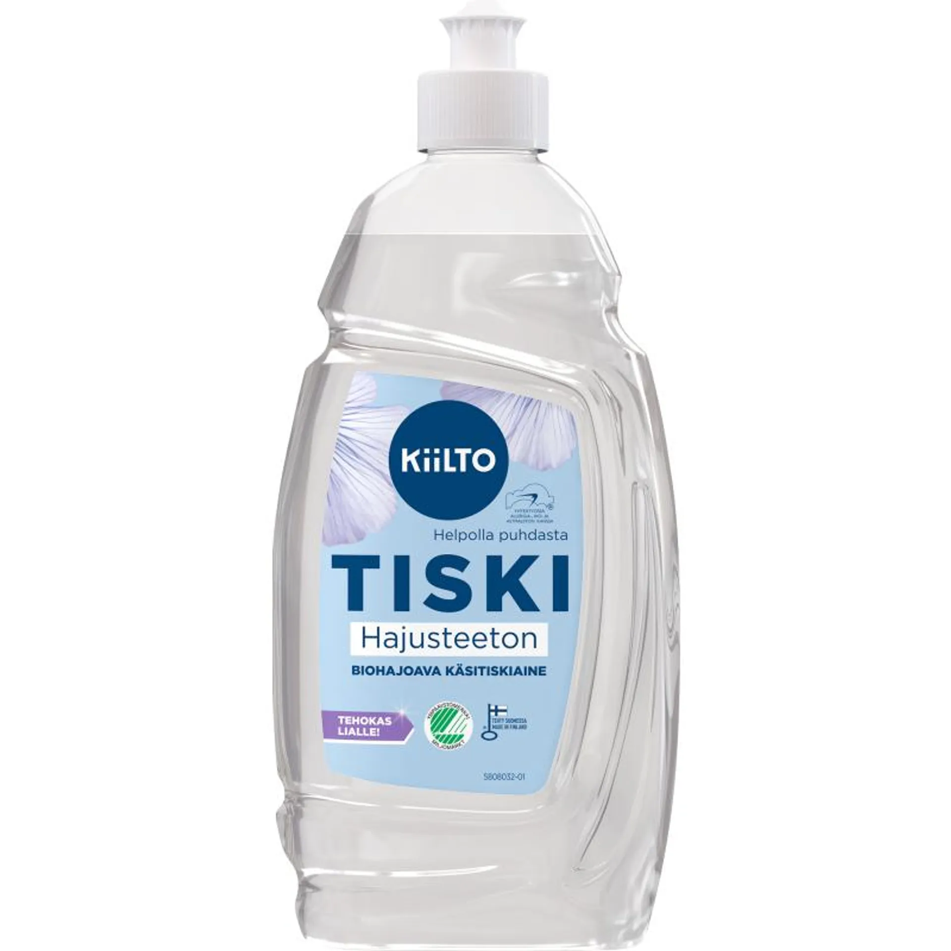 Käsitiskiaine Kiilto 500 ml Hajusteeton