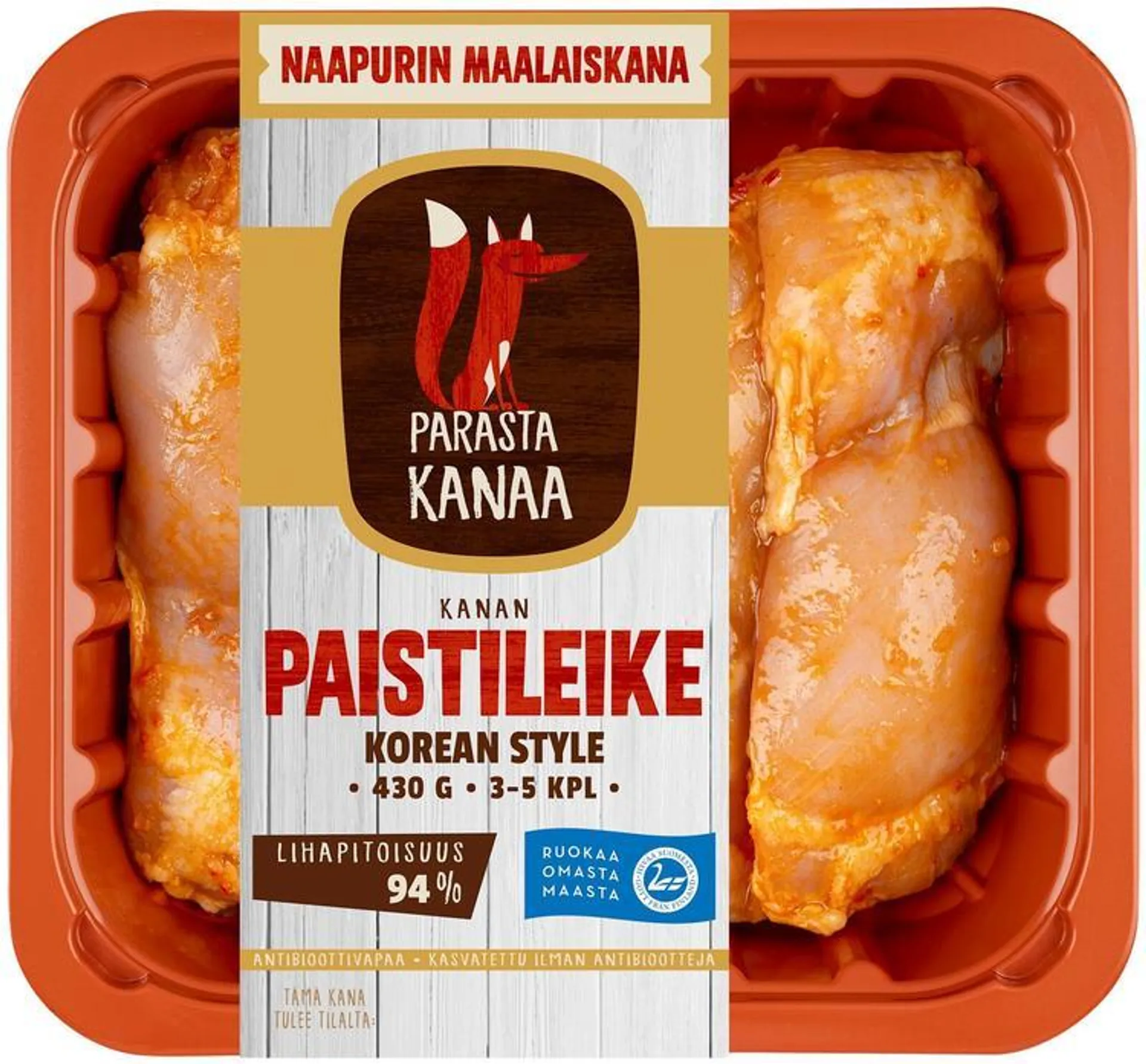 Naapurin Maalaiskanan paistileike, korean style 430g