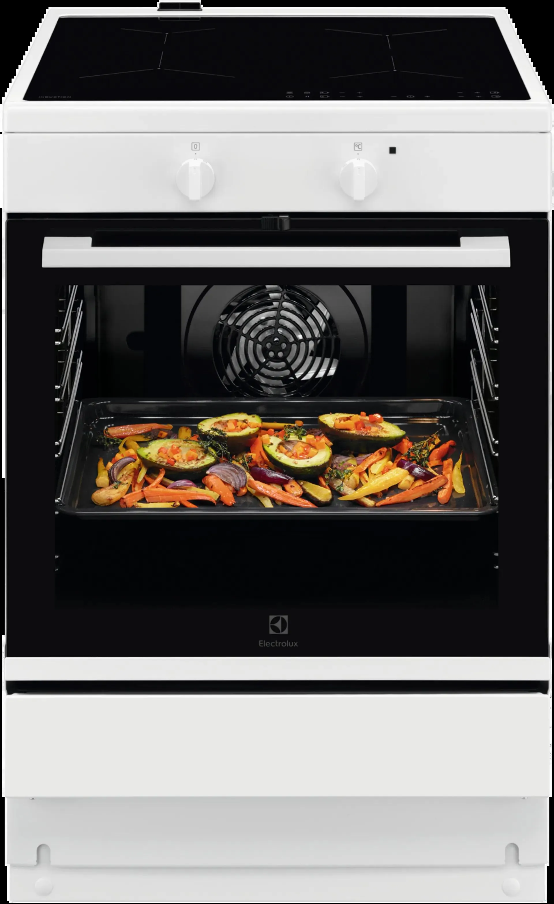 Electrolux induktio lattialiesi LKI64001NW 60cm valkoinen