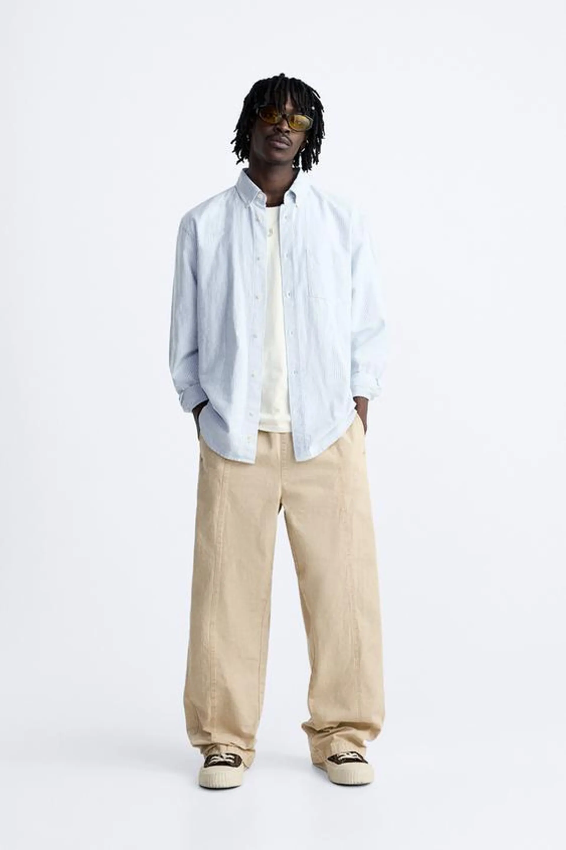 TEXTURED RIPSTOP TROUSERS