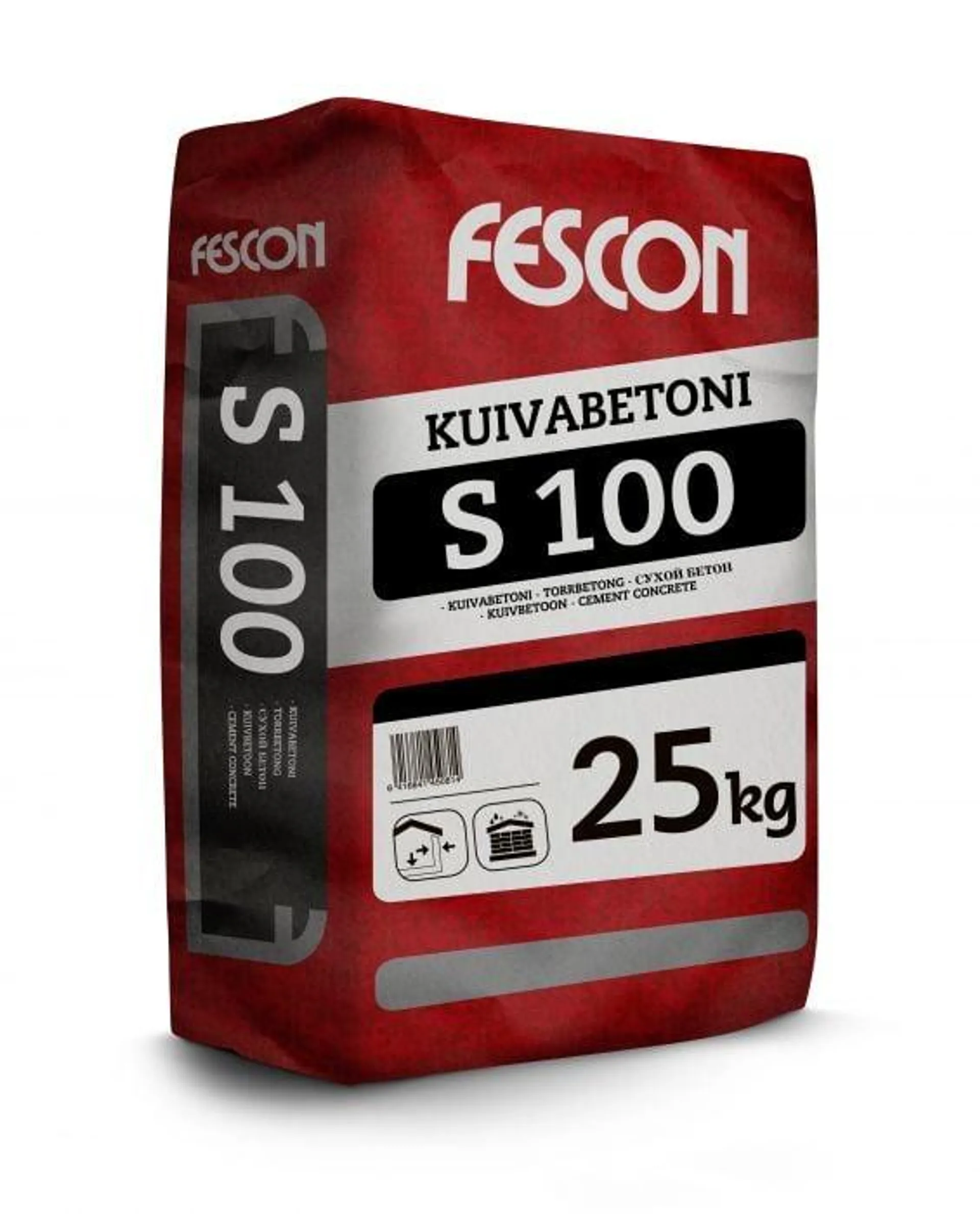 Kuivabetoni Fescon S 100 25 kg