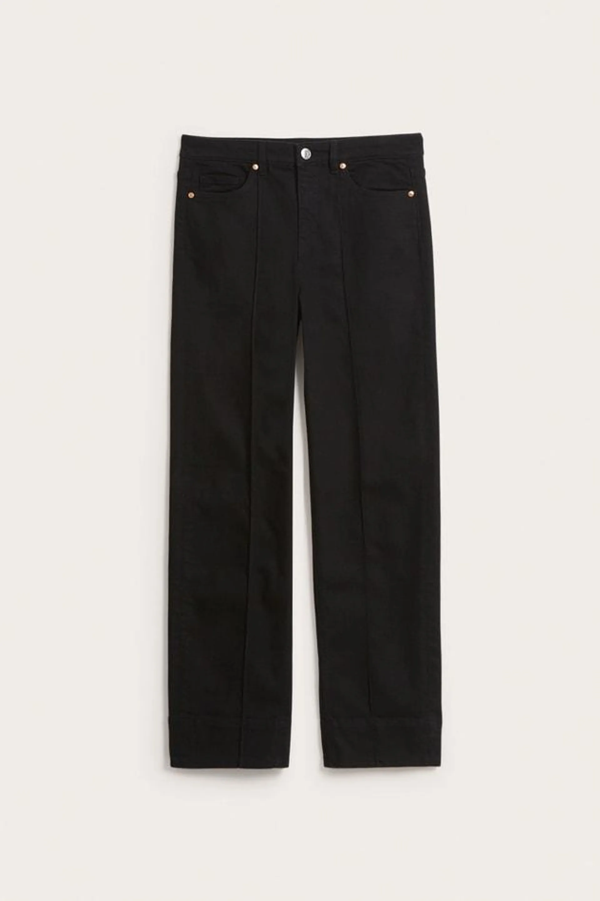 Barrel jeans mid waist