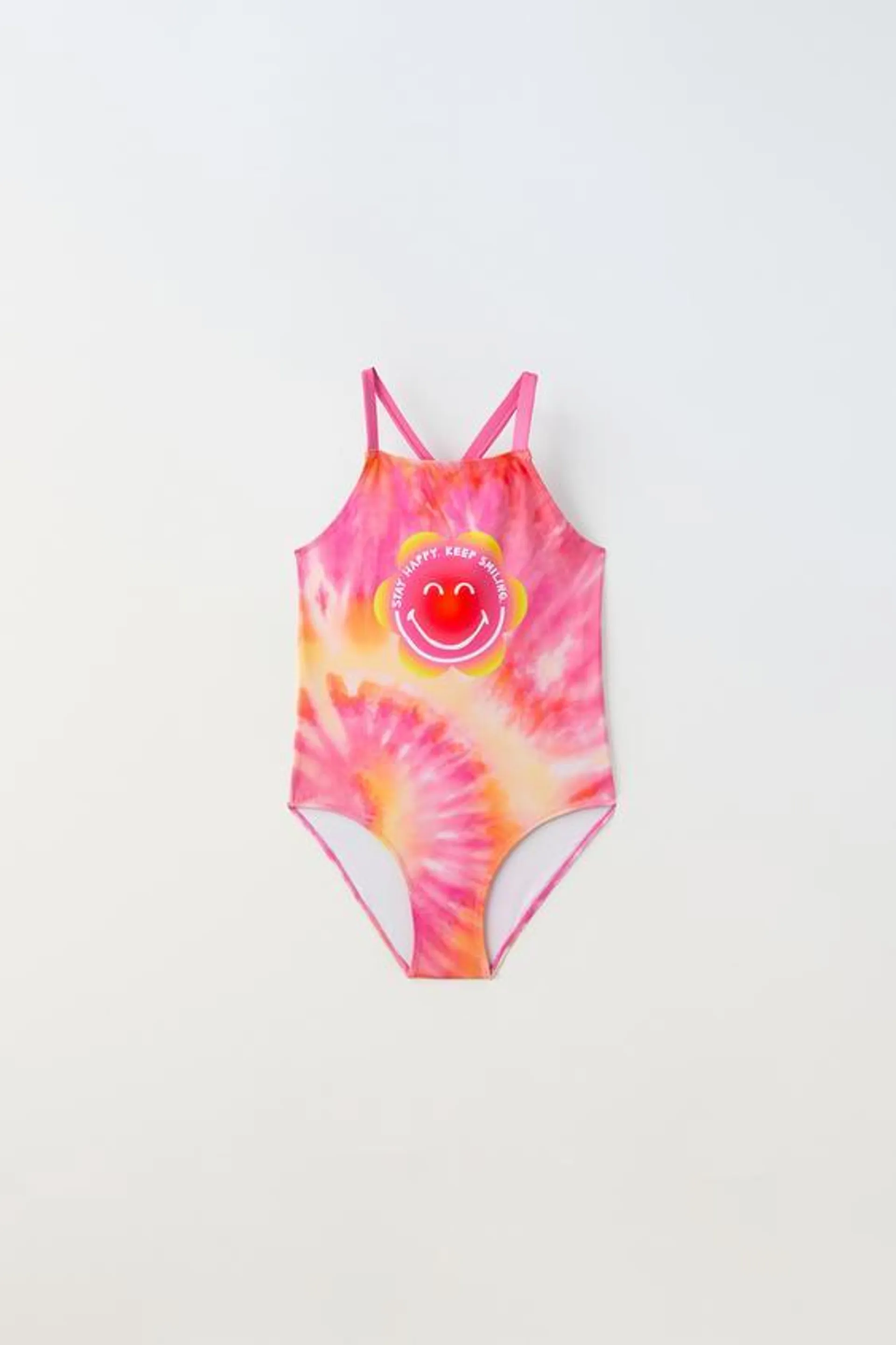 6-14 YEARS/ SMILEYWORLD ® FLORAL SWIMSUIT