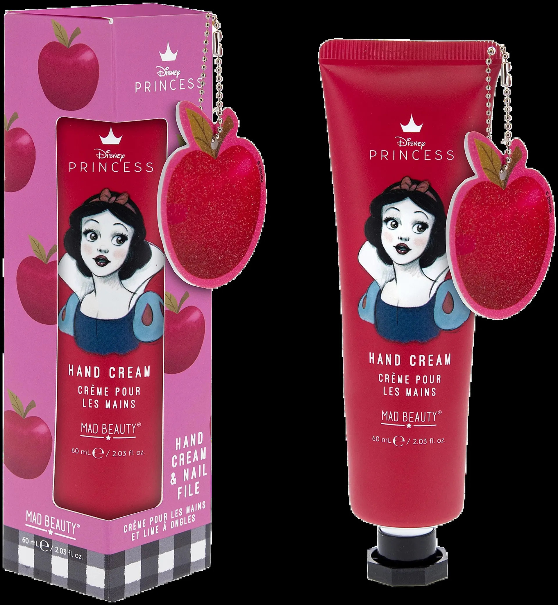 Mad Beauty Snow White Hand Cream & Nail File-käsivoide & kynsiviila